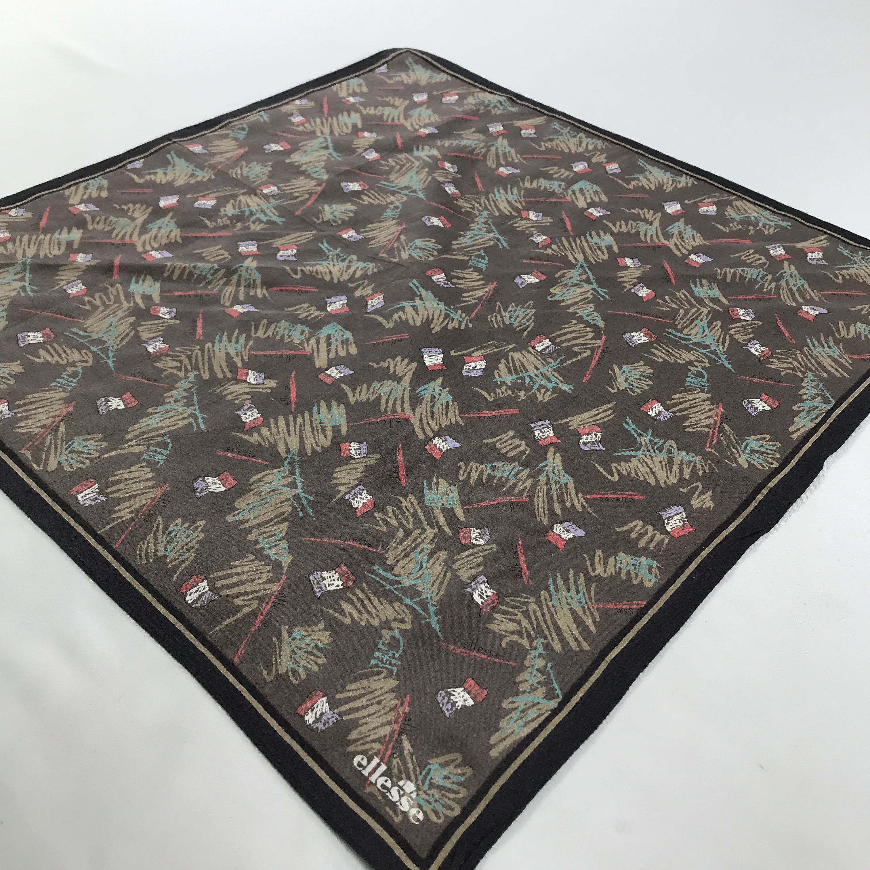 Ellesse × Vintage Ellesse Bandana / Handkerchief / Neckerchief - S1403 Size ONE SIZE - 2 Thumbnail