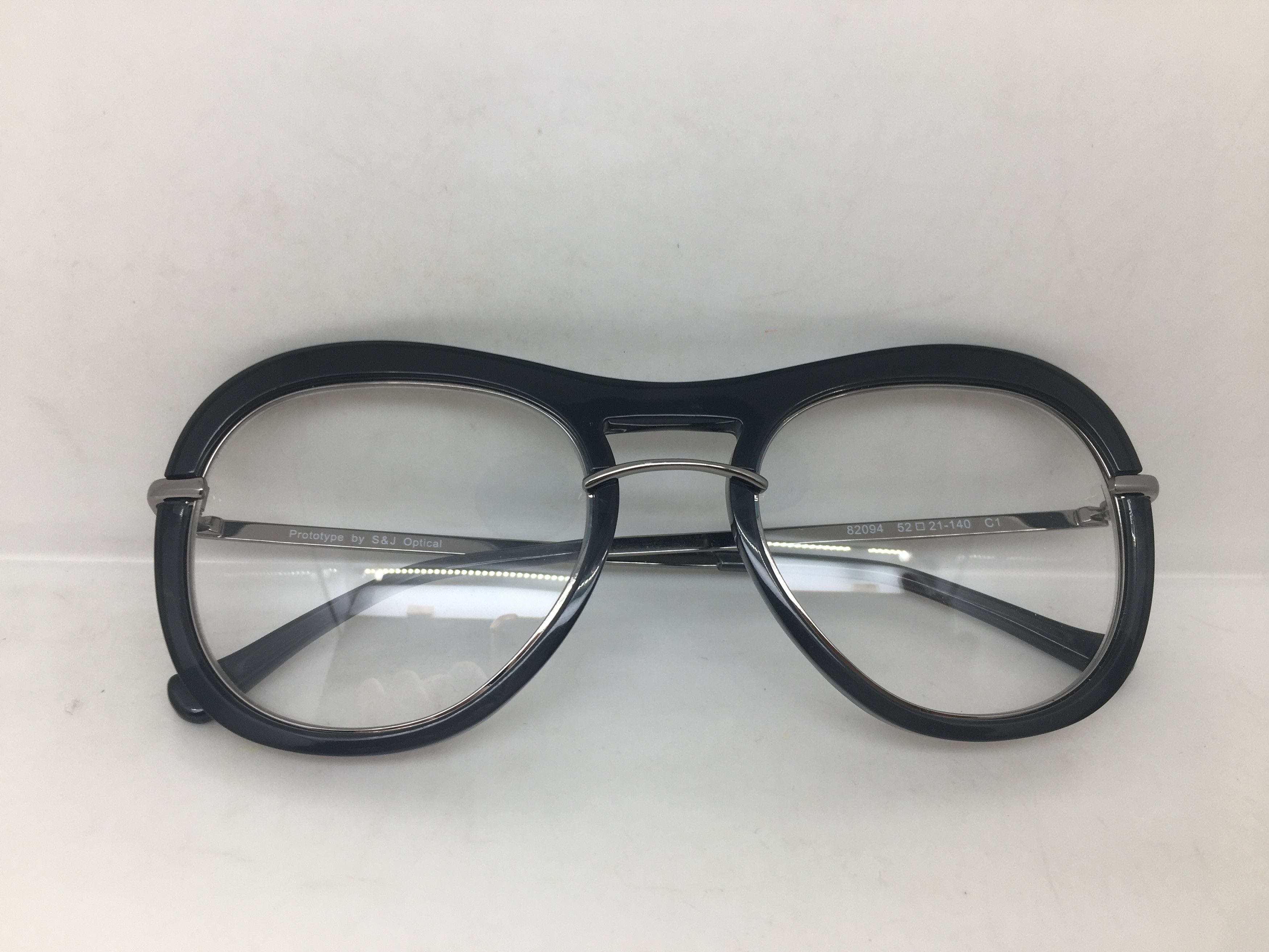Other S&J Optical 82094 Aviator Eyeglasses Frame Pilots Size ONE SIZE - 8 Thumbnail