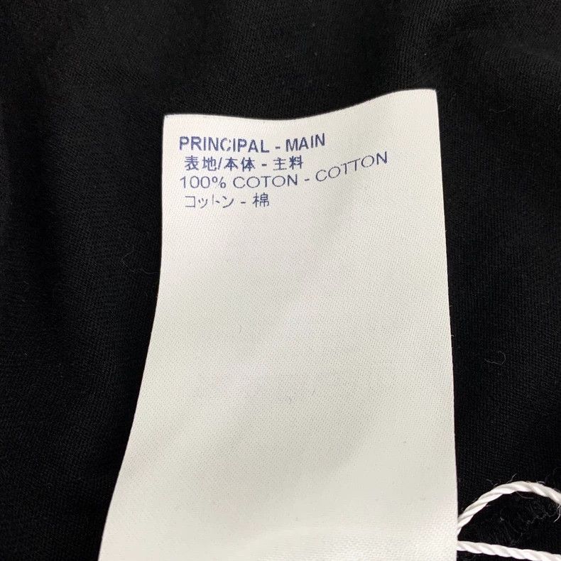 Louis Vuitton Louis Vuitton Black logo monogram embroidered cotton crewn Size US M / EU 48-50 / 2 - 8 Thumbnail
