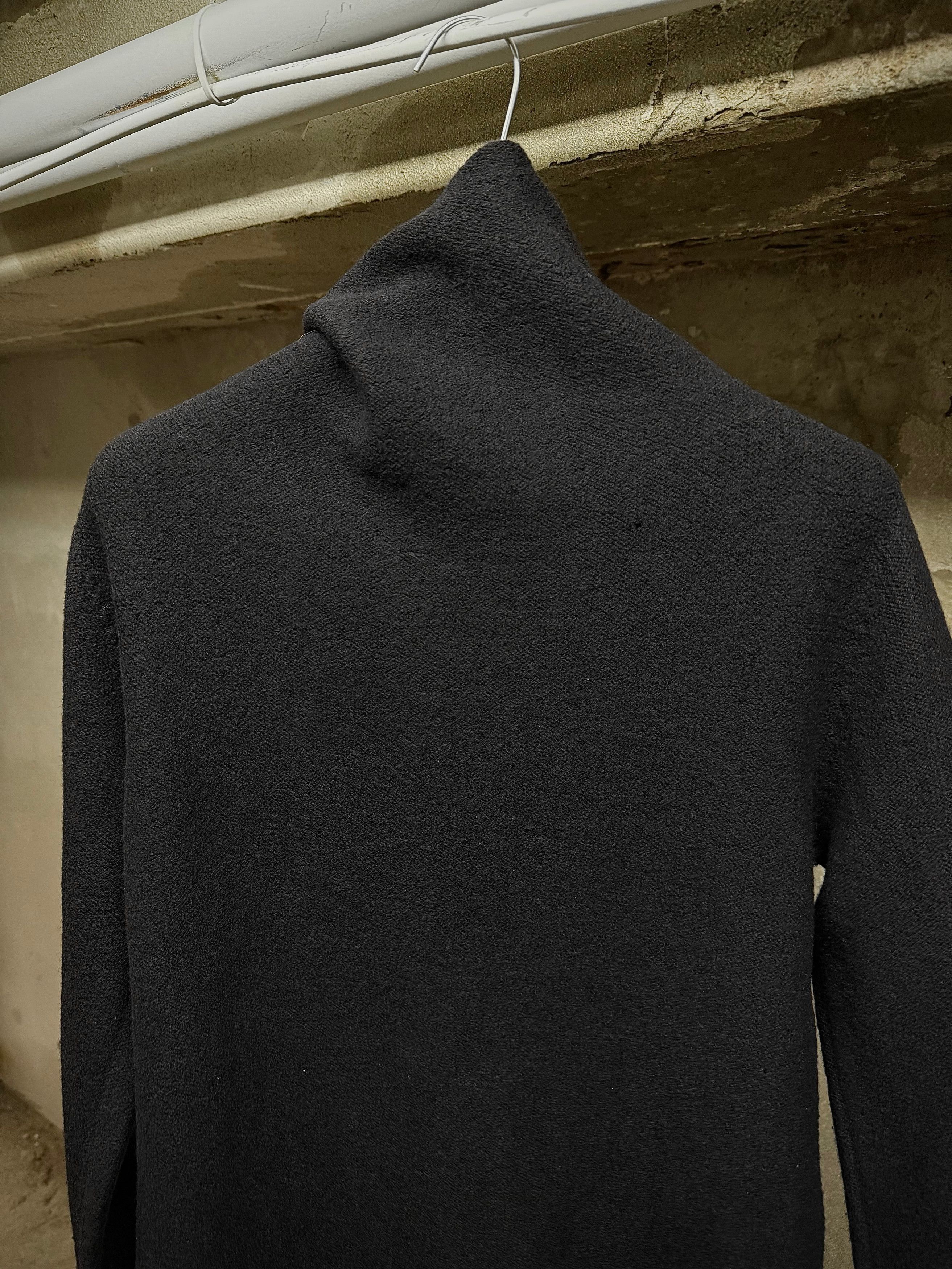 MD75 MD75 Asymmetric Funnel Neck Zip Up Wool Knit Sweater Size US S / EU 44-46 / 1 - 7 Thumbnail