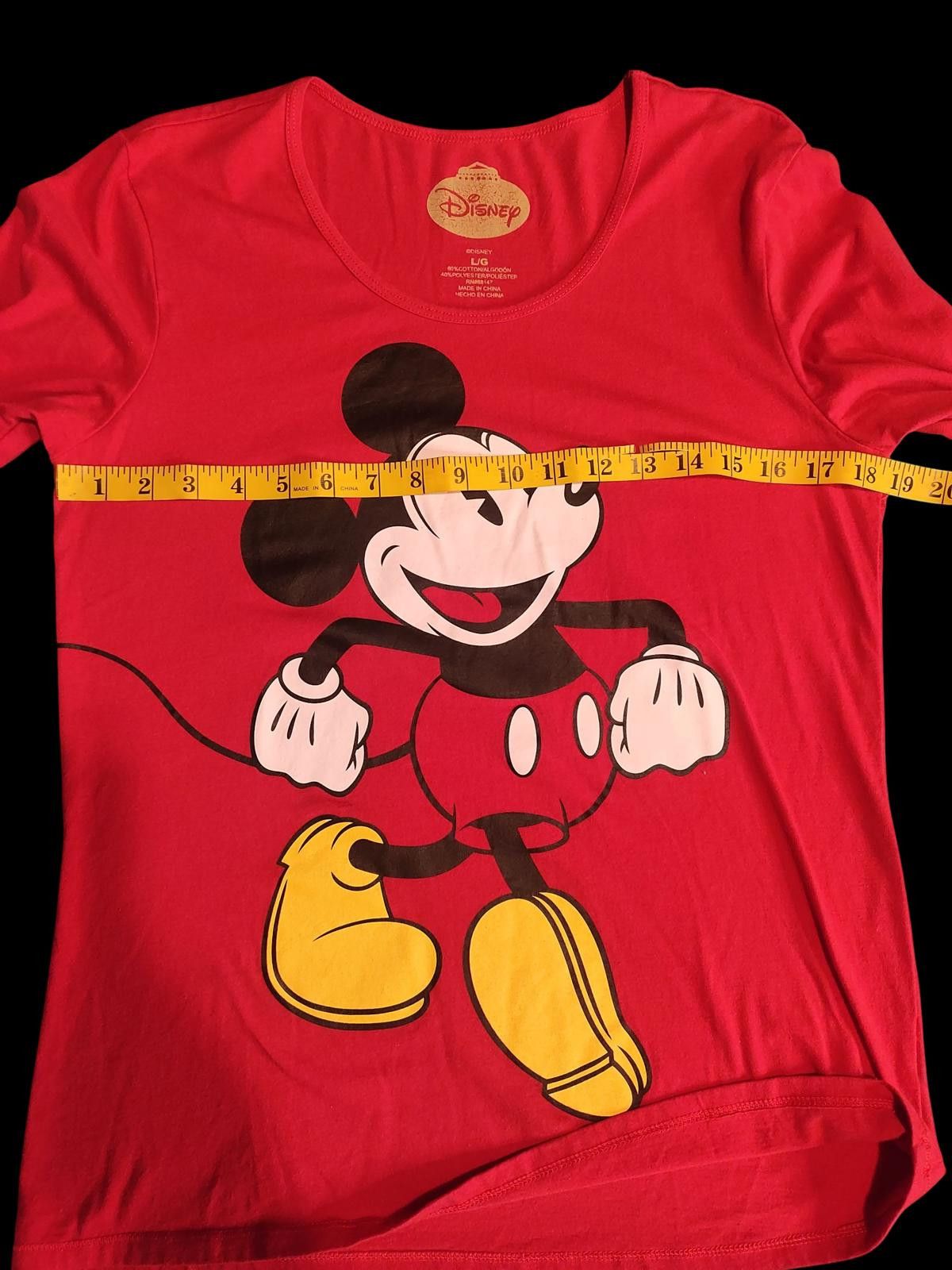 Disney Disney Mickey Mouse Women's Long Sleeve Top Size L / US 10 / IT 46 - 5 Thumbnail
