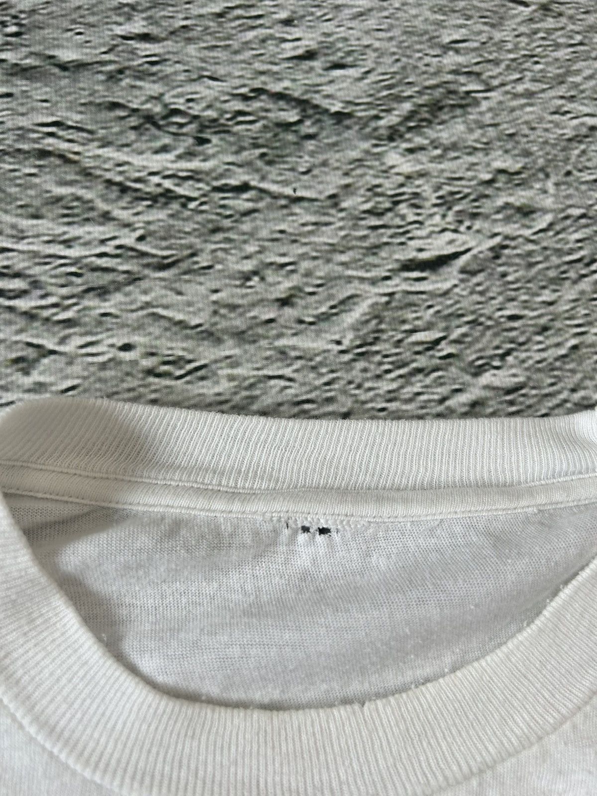 Vintage Vintage 90s T-shirt Fuck Iraq Saddam Hussain white Gunox Size US L / EU 52-54 / 3 - 5 Thumbnail