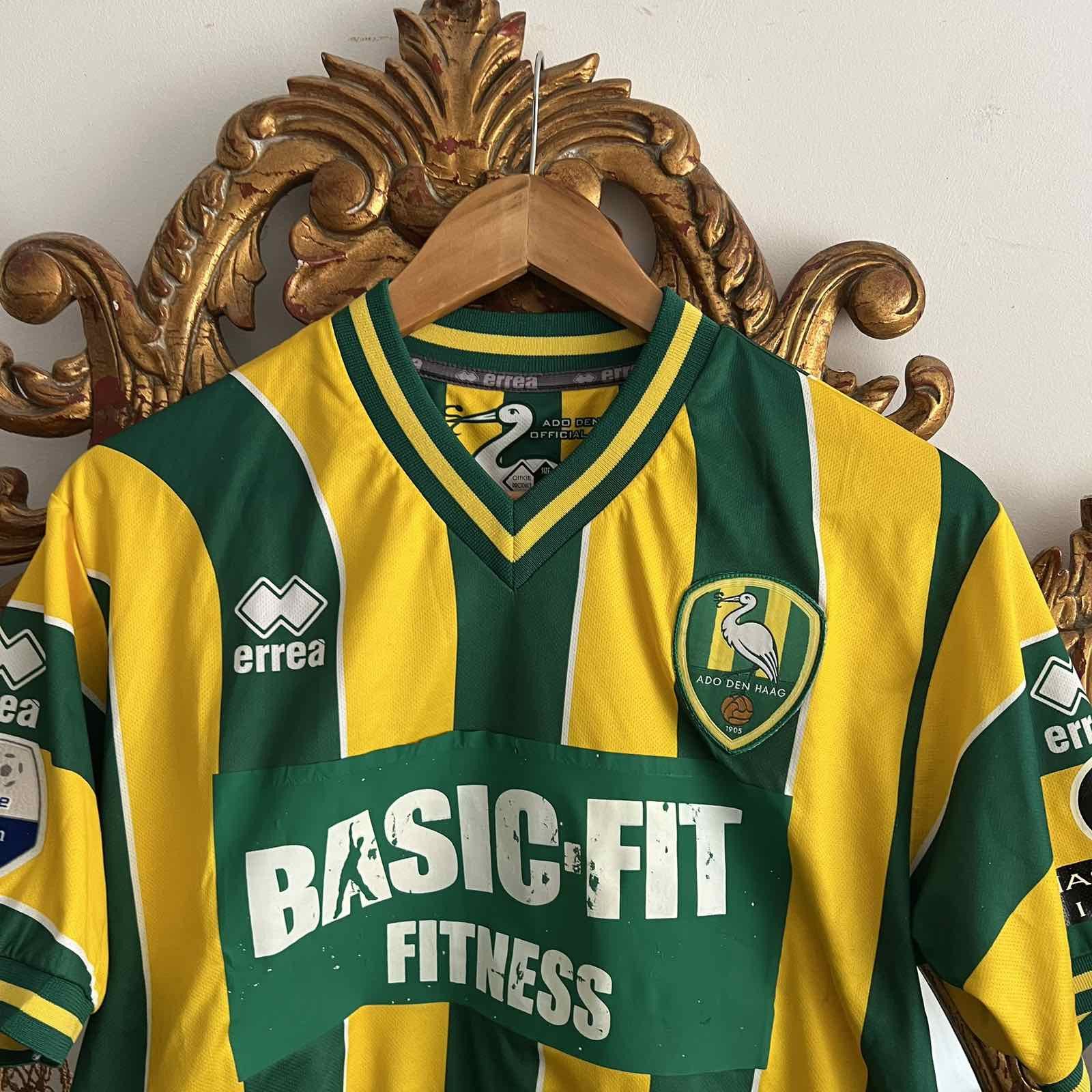 Errea ADO Den Haag jersey 2016 Football Shirt #9 V.D DUSSEN Sz M Size US M / EU 48-50 / 2 - 4 Thumbnail