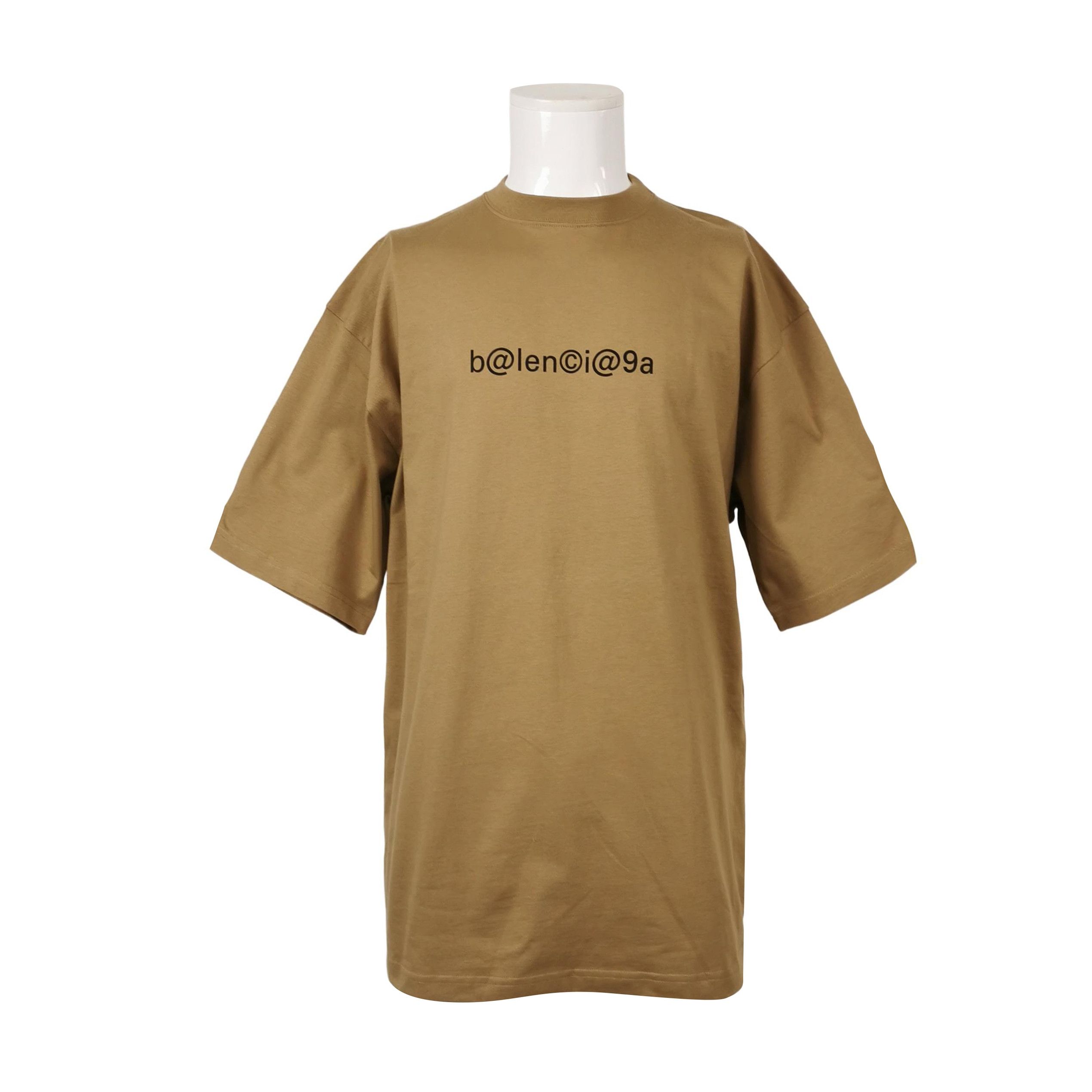 Balenciaga Balenciaga Cotton Logo Print Crew Neck T-Shirt M Size US M / EU 48-50 / 2 - 1 Thumbnail