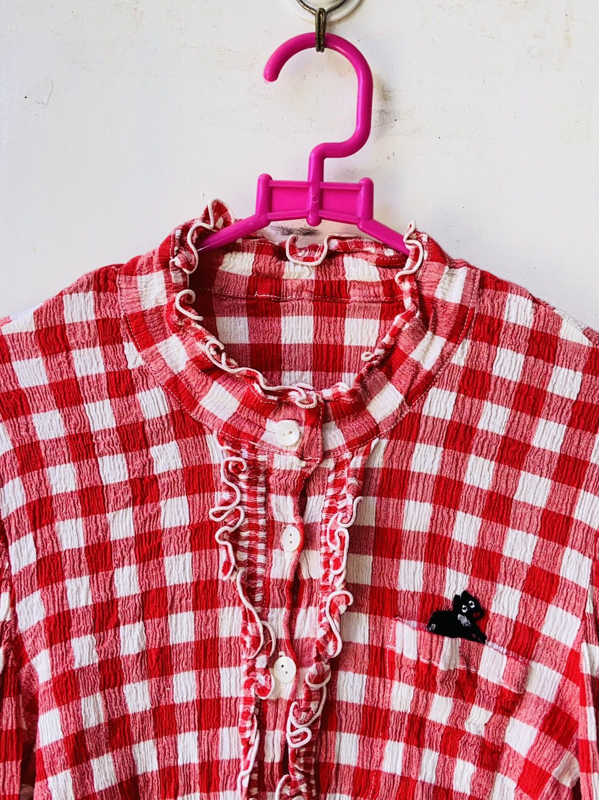 Issey Miyake TSUMORI CHISATO Plaid Shirt Size XXS / US 00 / IT 34 - 16 Thumbnail