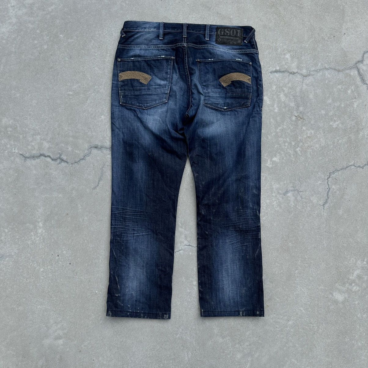 G-Star × Vintage Vintage G-Star Raw 5204 Jeans W36xL36 Old Money Y2K 00s Size US 36 / EU 52 - 3 Thumbnail