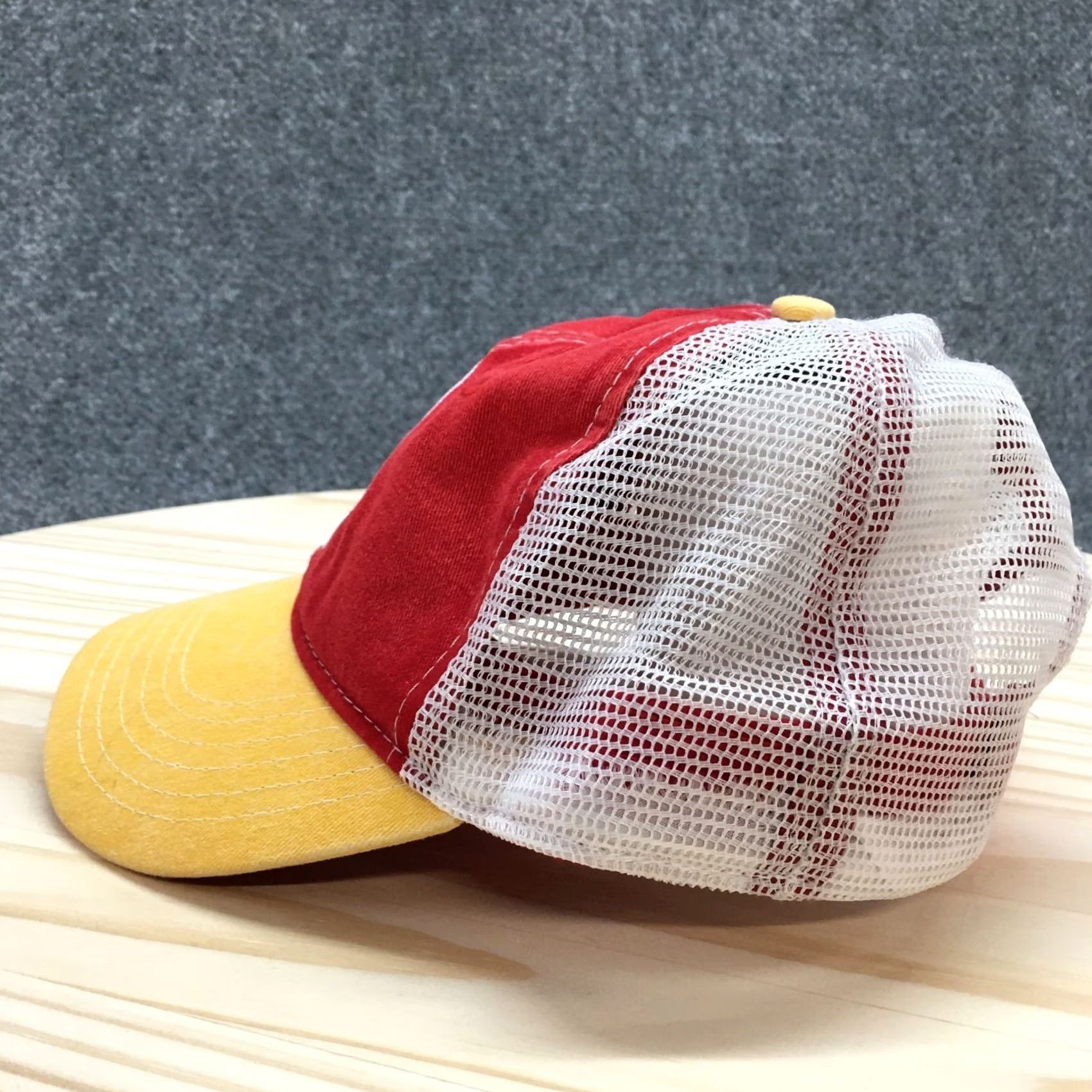 Logo 7 Coors Beer Trucker Hat Men Red Yellow OS Adjustable Embroidered Logo Size ONE SIZE - 6 Thumbnail