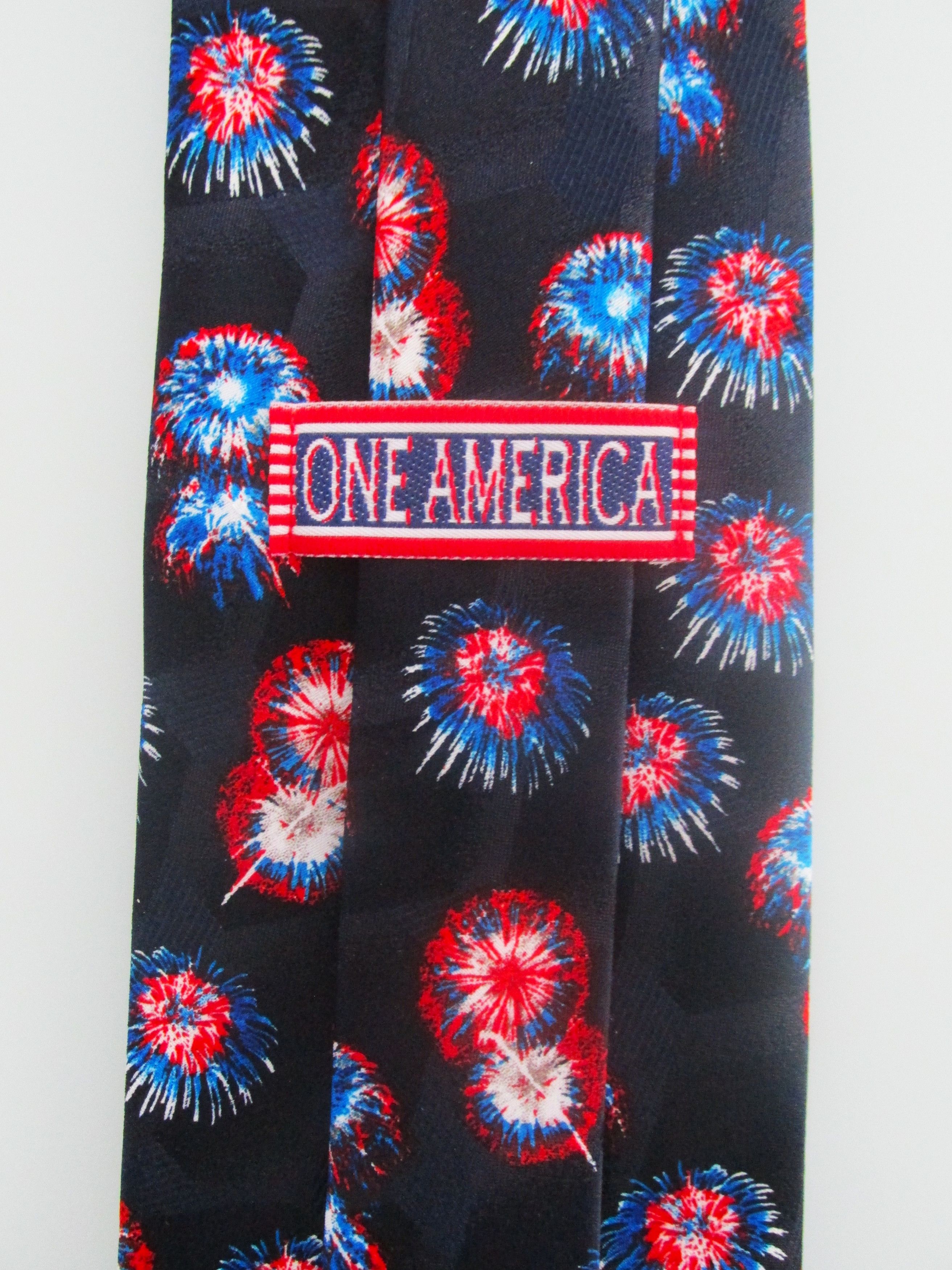Other Fourth of July Fireworks/Patriotic Men's Tie Size ONE SIZE - 5 Thumbnail