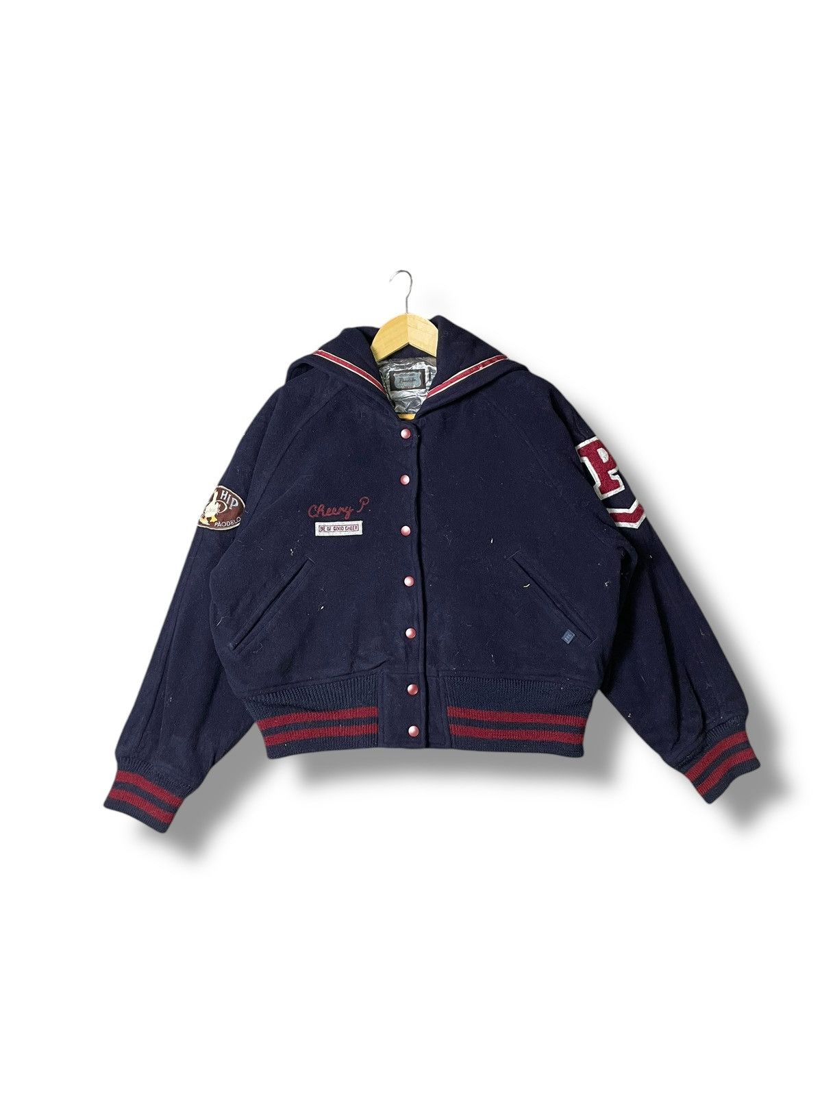 Designer × Japanese Brand × Vintage Paodelo x Japanese Brand Fleece Bomber Jacket (33) Size US M / EU 48-50 / 2 - 1 Thumbnail