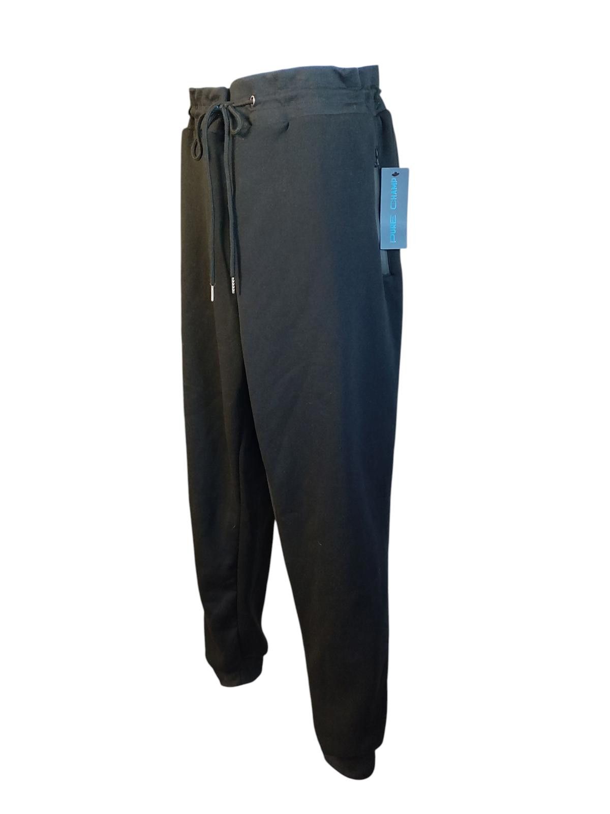 Other Pure Champ Men's Black Sweatpants with Drawstring Waist Size US 44 / EU 60 - 5 Thumbnail