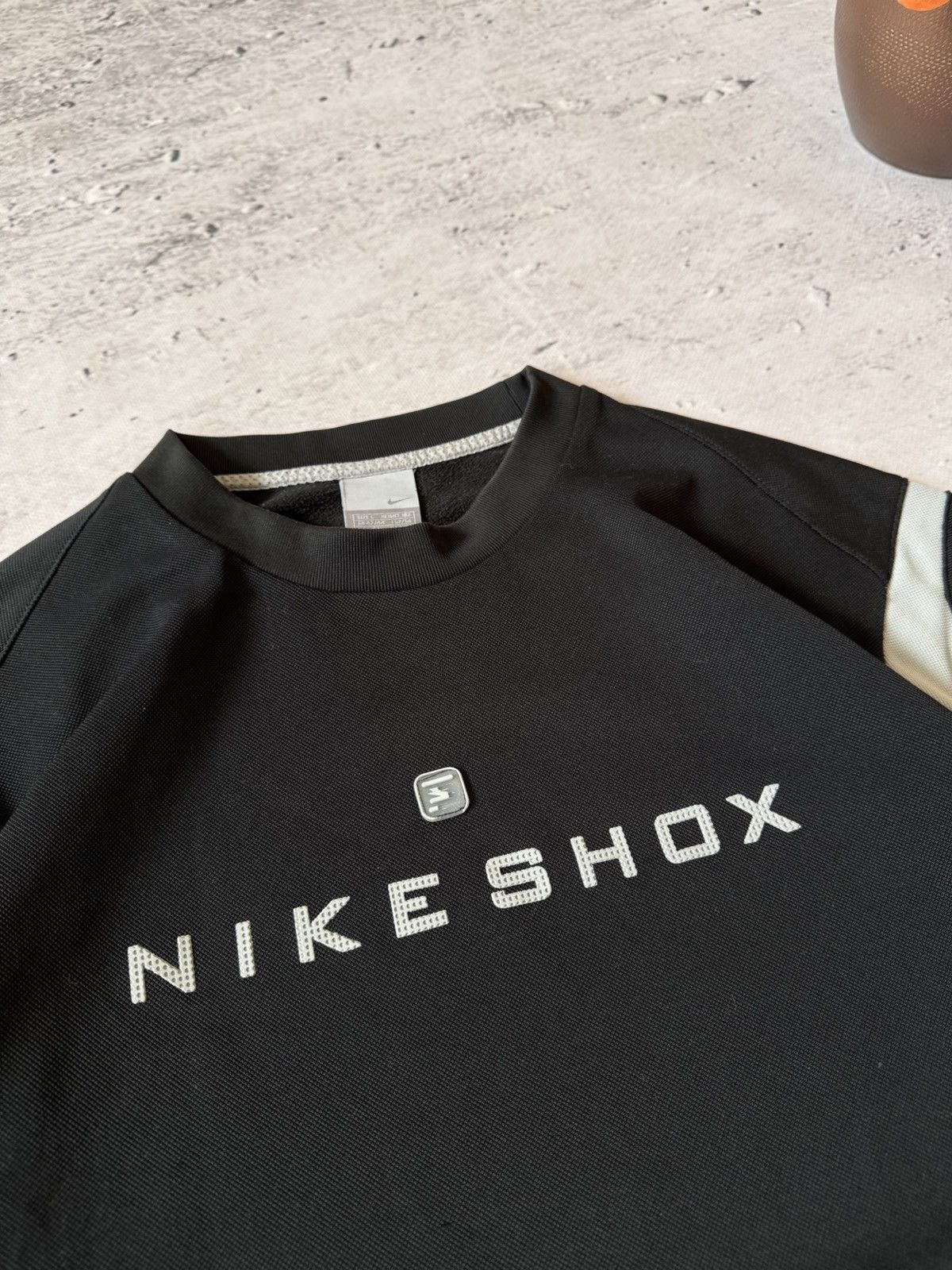 Nike × Vintage NIKE SHOX VINTAGE 00s OVERSIZE BAGGY SWEATSHIRT CENTER LOGO Size US L / EU 52-54 / 3 - 5 Thumbnail