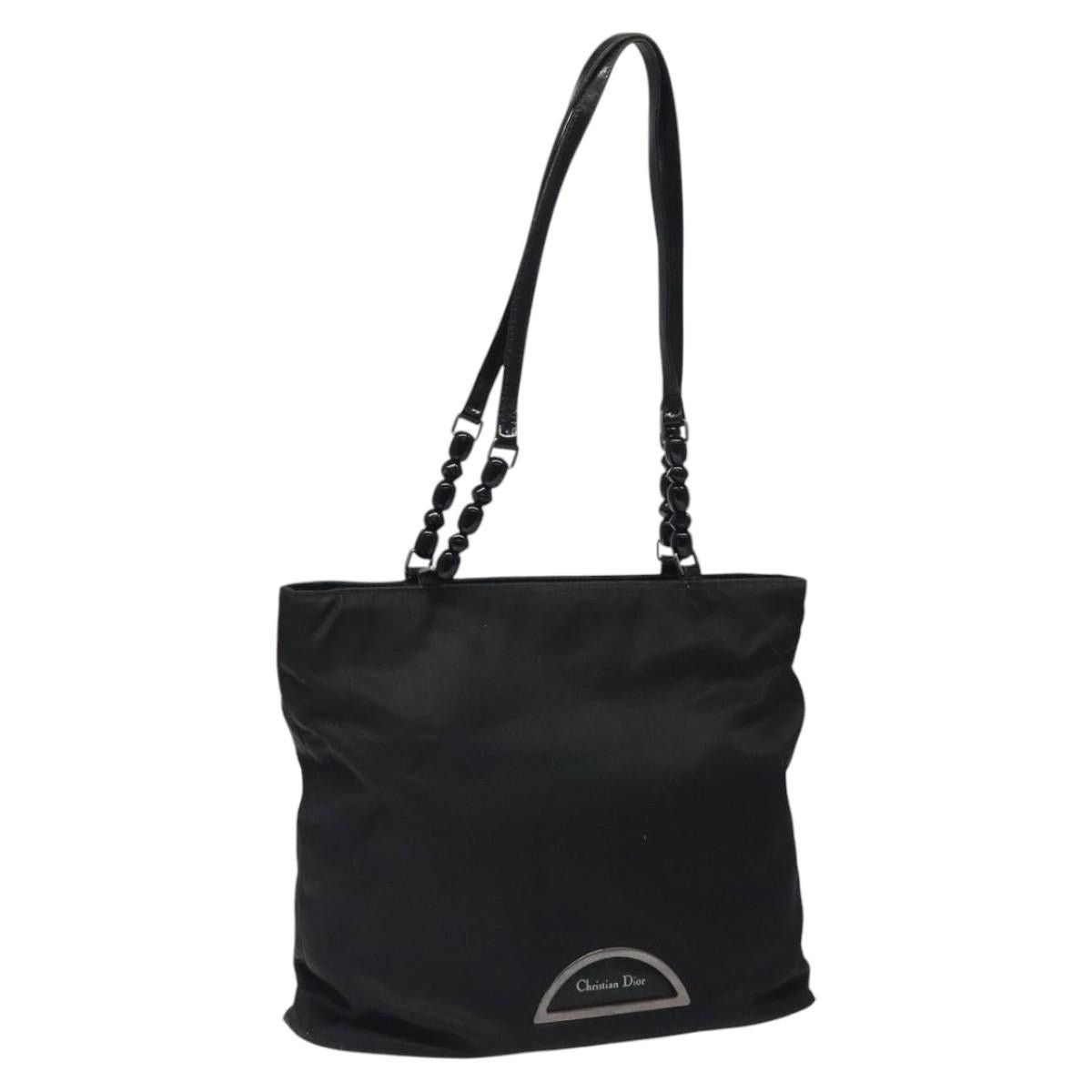 Dior DIOR Tote Bag Nylon Black Silver Size ONE SIZE - 1 Thumbnail