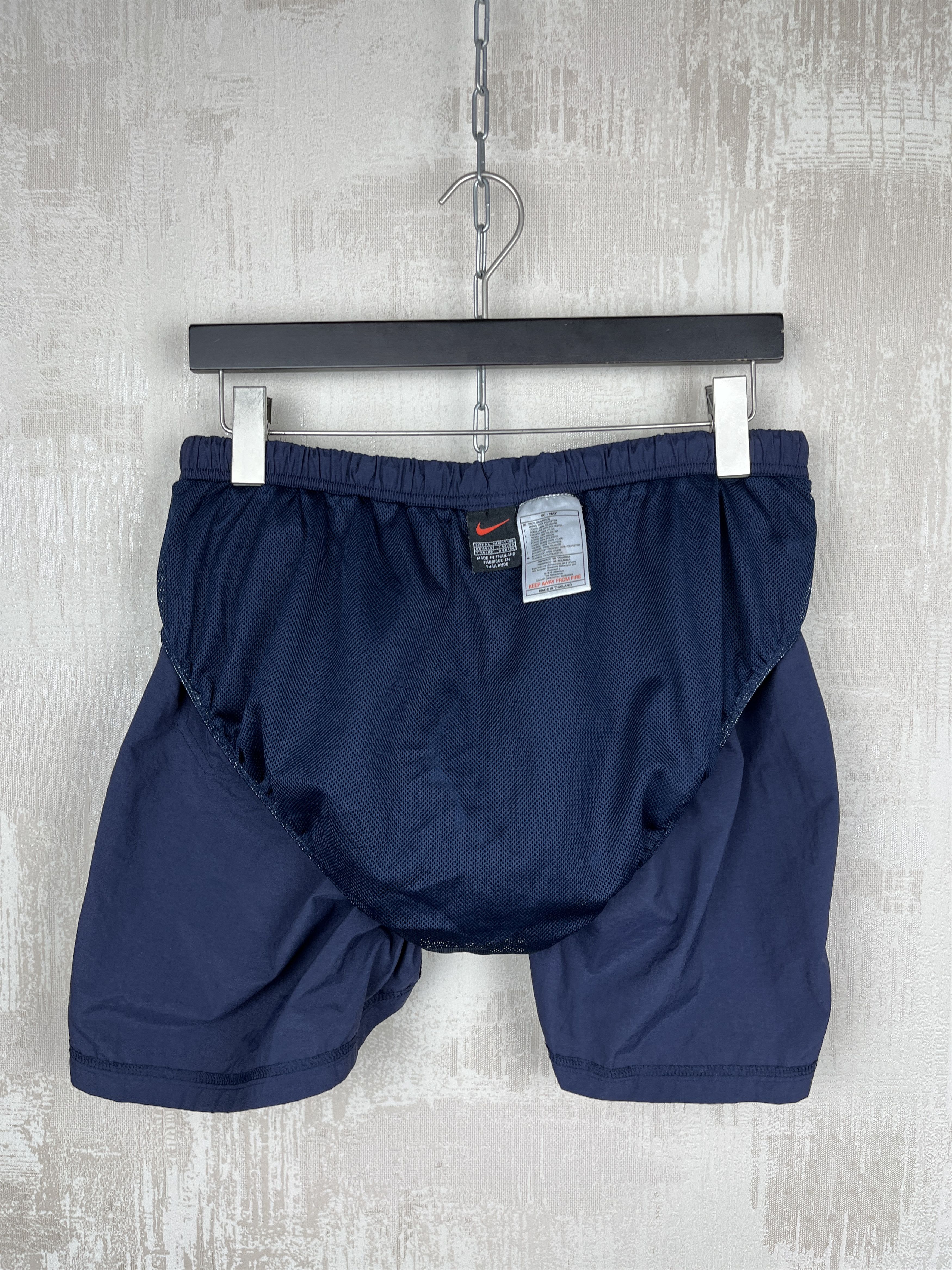 Nike 90's Nike Small Swoosh Vintage Nylon Swim Shorts Size XL Size US 38 / EU 54 - 10 Thumbnail