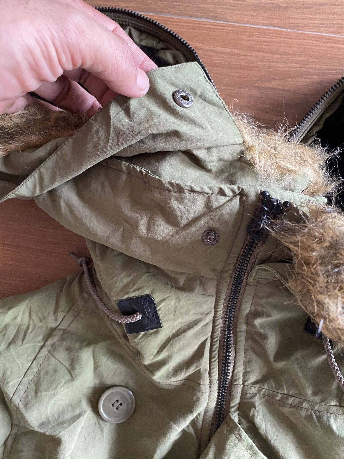 Alpha Industries × Vintage Vintage Alpha Industries Faux Fur N2b Bomber Jacket Size US M / EU 48-50 / 2 - 6 Thumbnail
