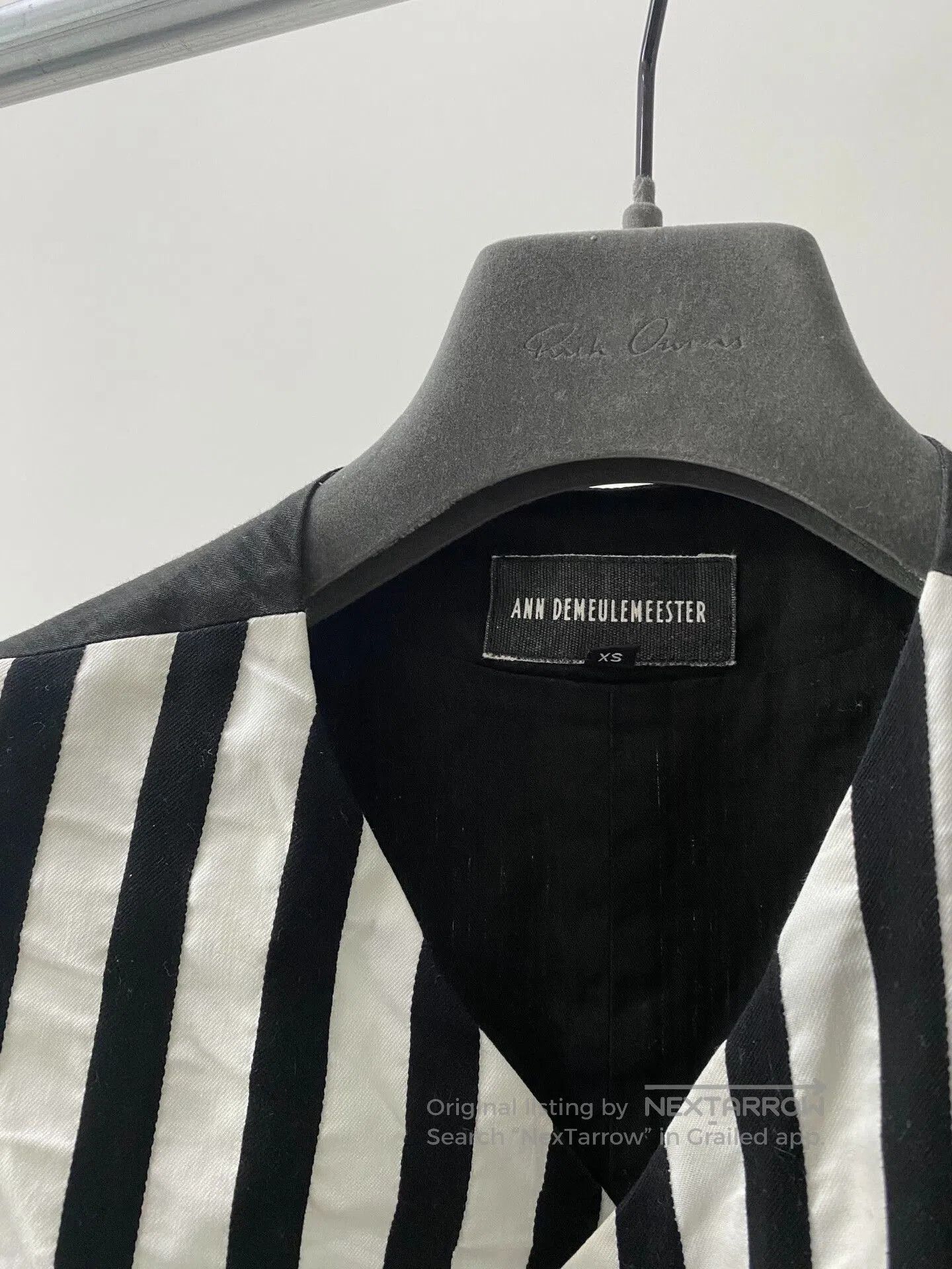 Ann Demeulemeester Ann Demeulemeester Pleated Double Strap Vest. Size US XS / EU 42 / 0 - 5 Thumbnail