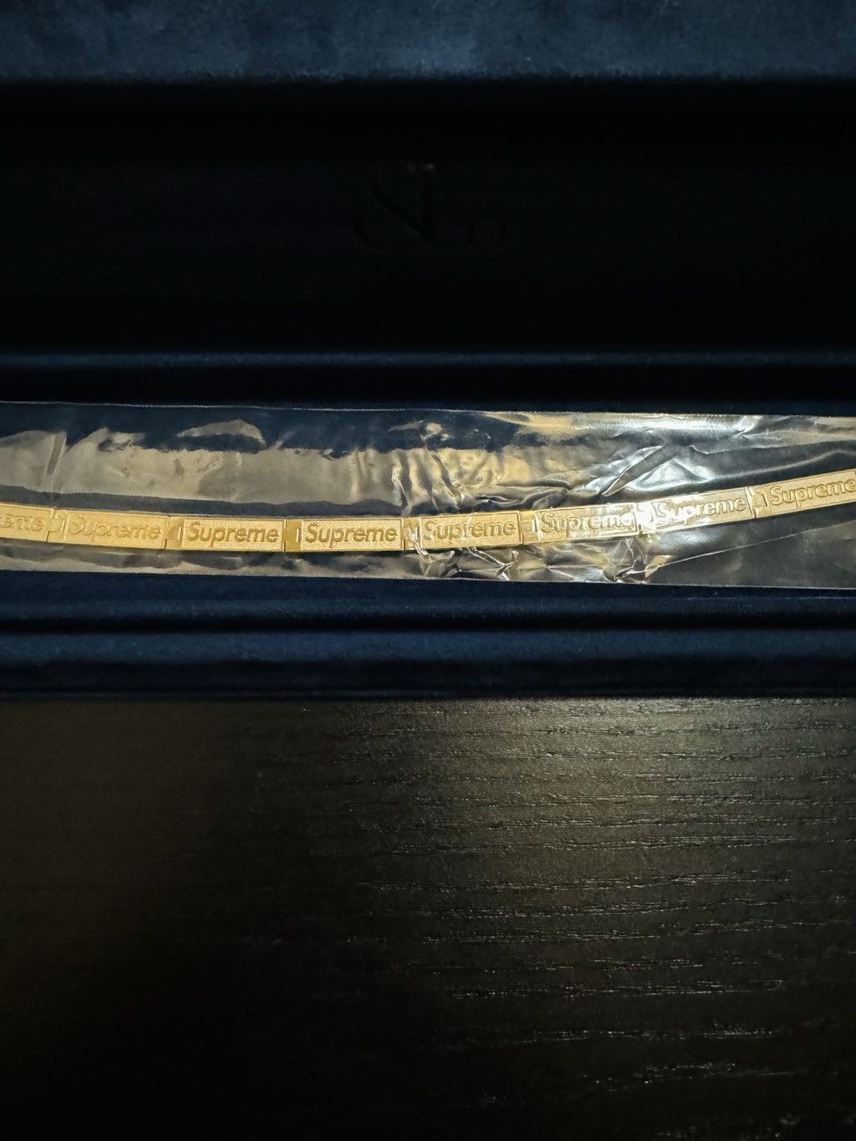 Jacob & Co. × Supreme Supreme x Jacob & Co Link Bracelet 14k Gold - L/XL Size ONE SIZE - 2 Thumbnail