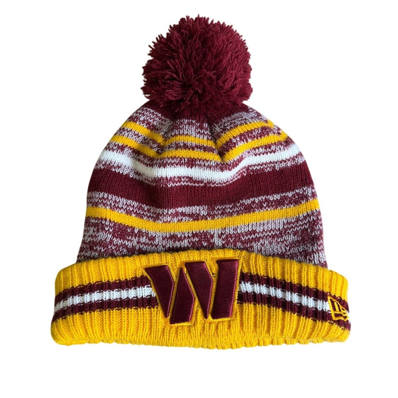 New Era Washington Commanders New Era NFL Football Winter Hat/Beanie Size ONE SIZE - 1 Thumbnail