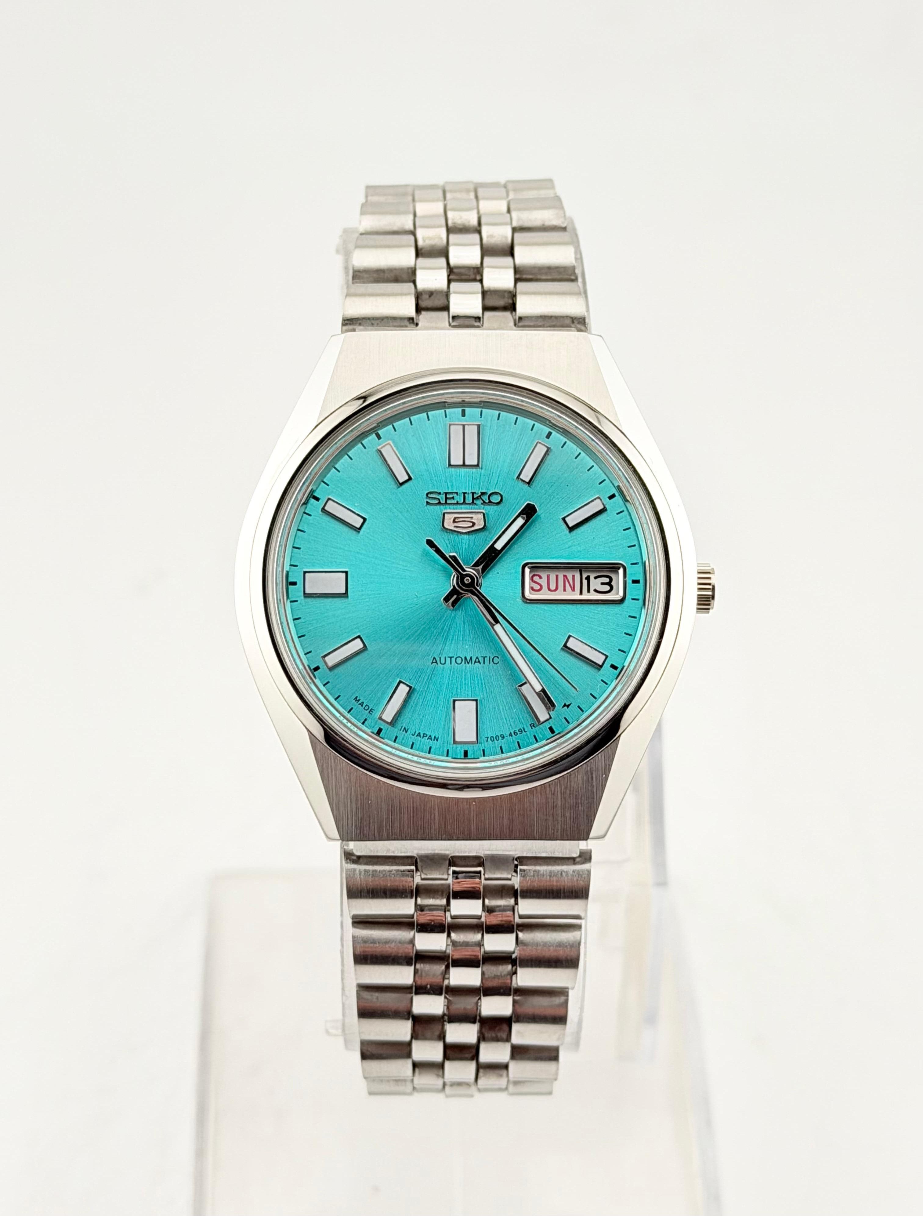 Seiko Vintage Men's Wrist Automatic Watch Size 36 - 6 Thumbnail