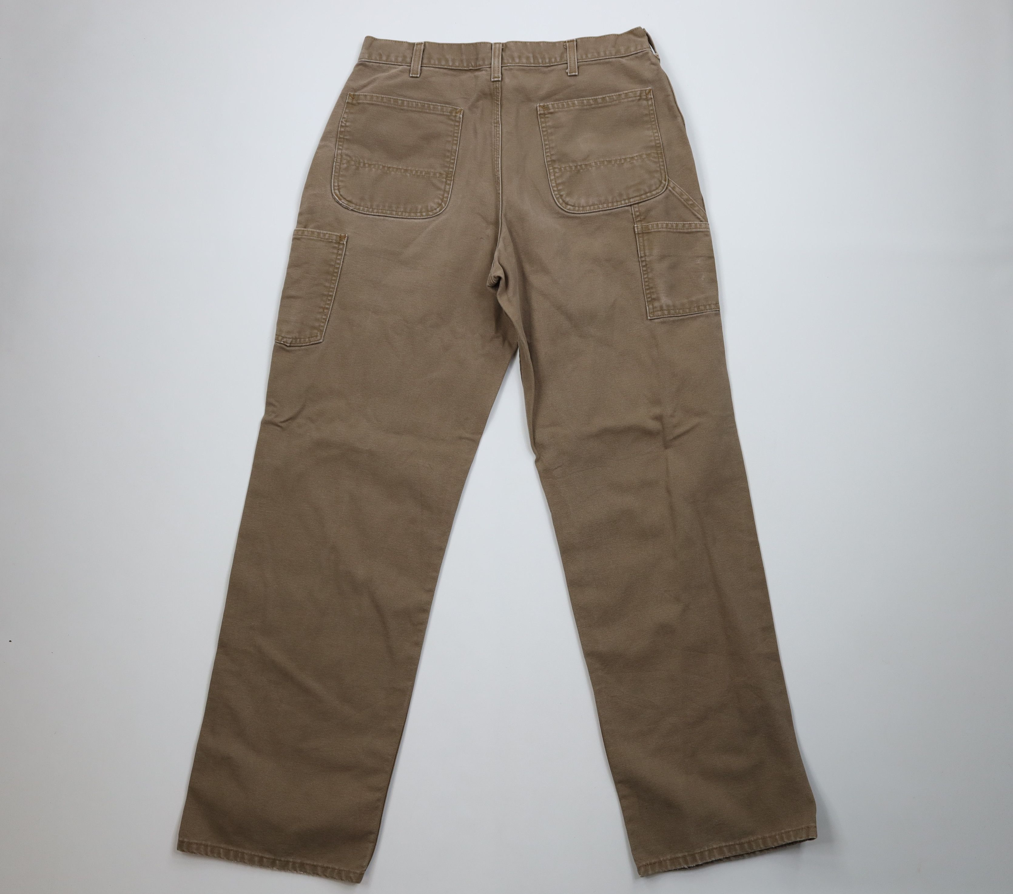 Carhartt Vintage Carhartt Canvas Dungaree Wide Leg Pants Canyon Brown Size US 32 / EU 48 - 11 Thumbnail