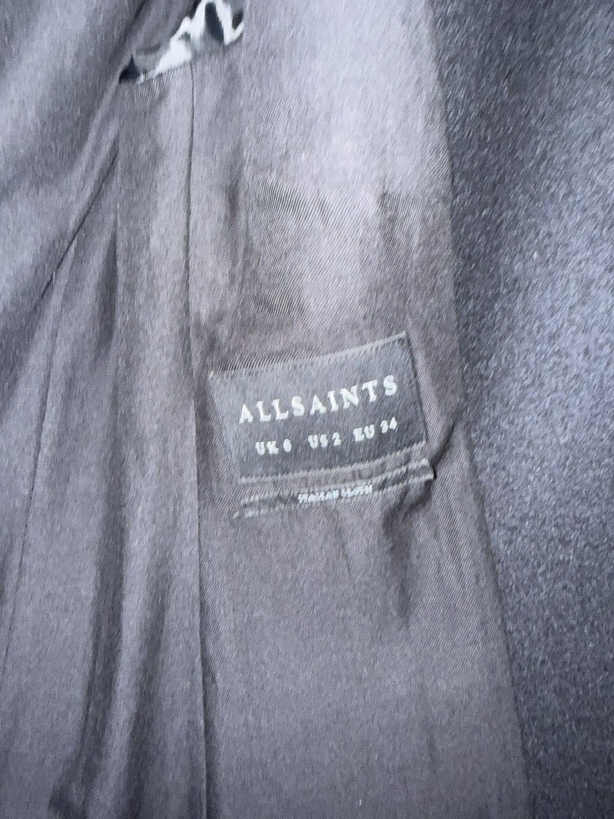 Allsaints Allsaints wool 3/4 jacket Size XS / US 0-2 / IT 36-38 - 4 Thumbnail