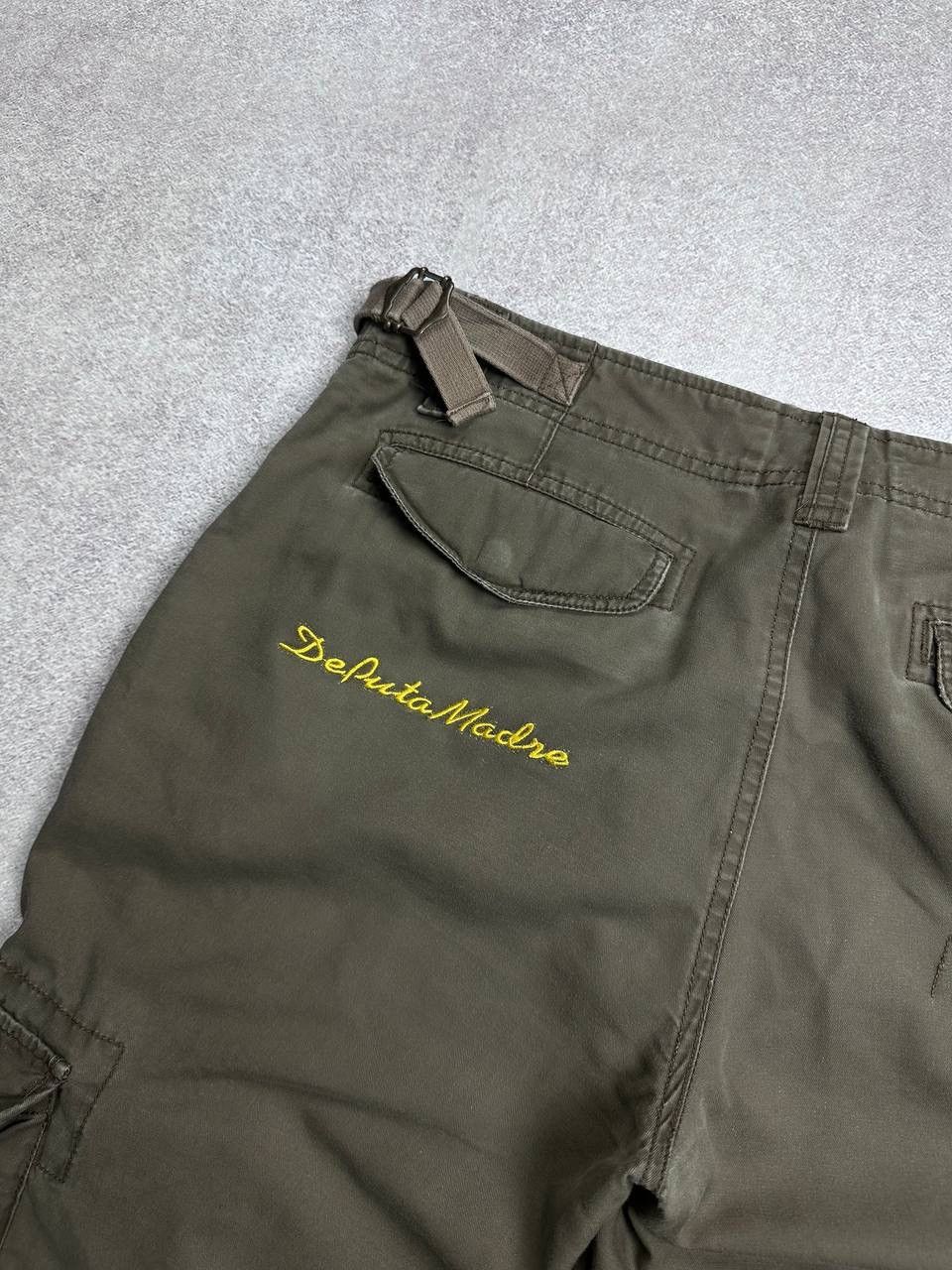 Japanese Brand Vintage De Puta Madre Crazy Embroidery Y2K Shorts Jorts 32/M Size US 32 / EU 48 - 6 Thumbnail