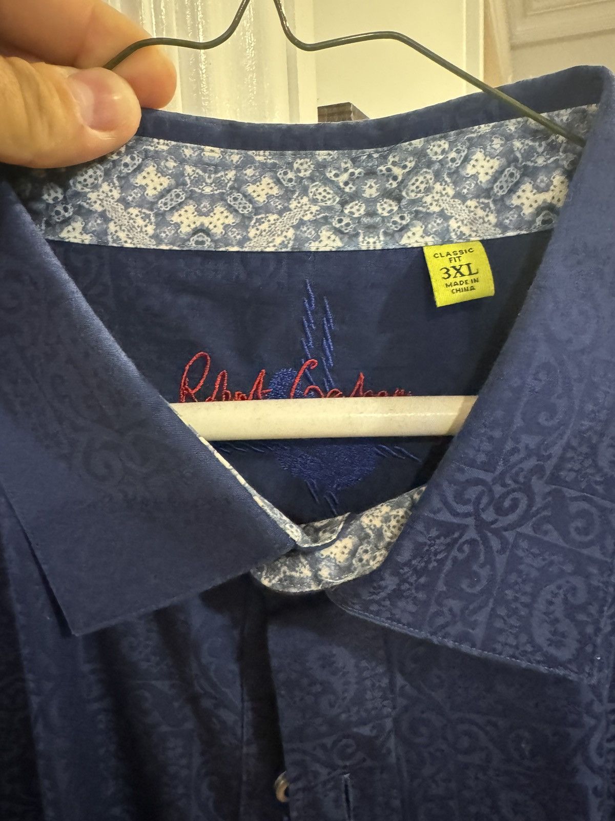 Robert Graham Robert Graham Dark Blue Button Down Size US XXL / EU 58 / 5 - 2 Thumbnail