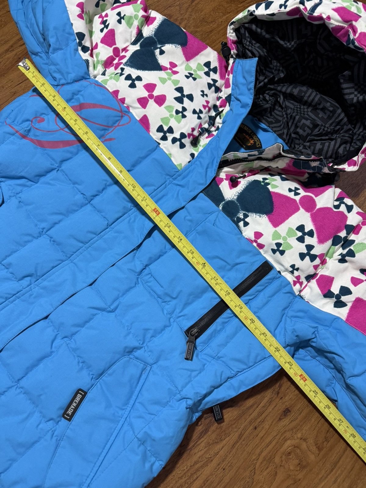 Grenade Vintage Y2K Grenade Logistics Jacket Down Ski Snow RARE Bio Size L / US 10 / IT 46 - 8 Thumbnail