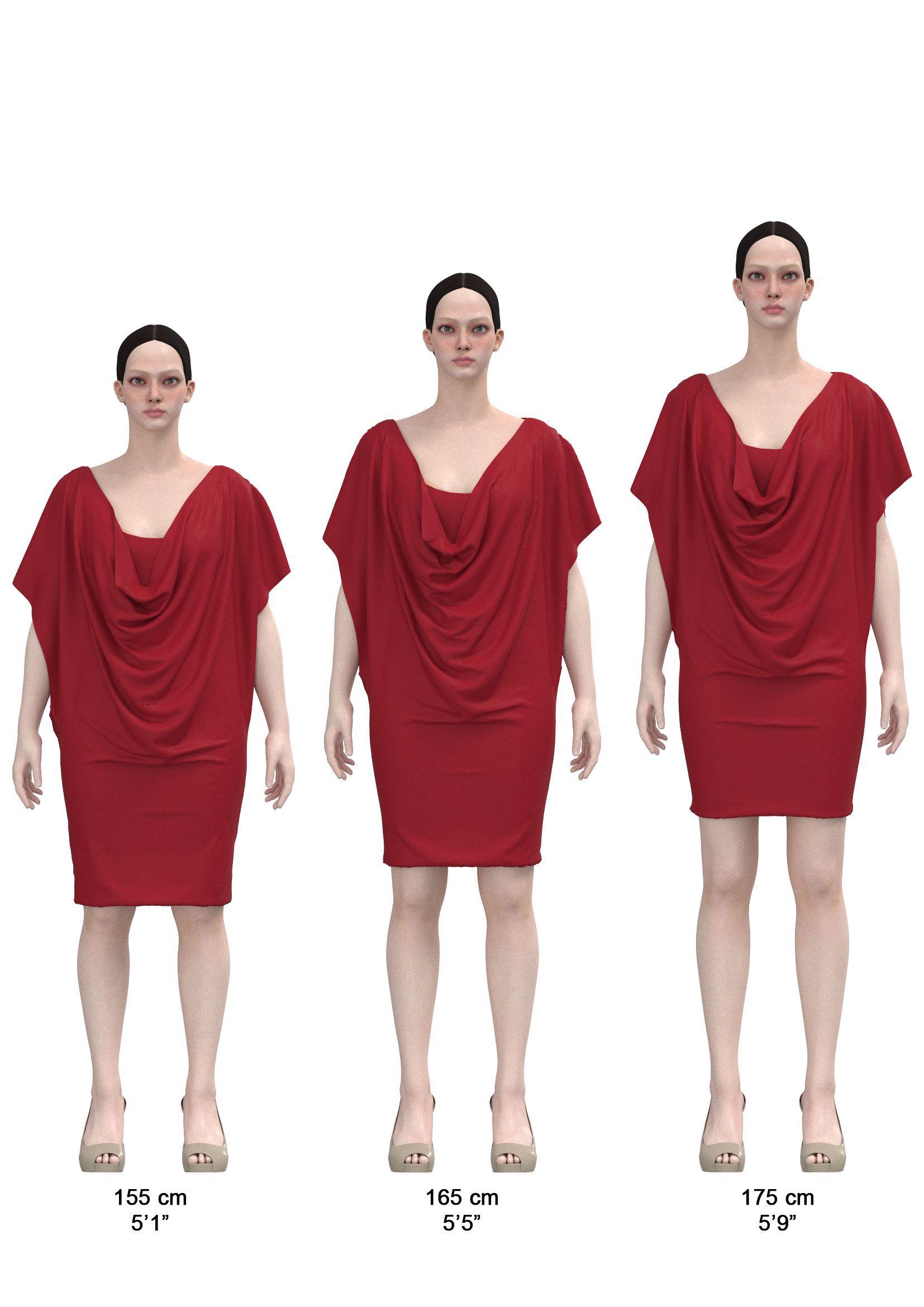 Alexander McQueen × MCQ Red Drape Cotton Jersey Dress - XSmall Size XS / US 0-2 / IT 36-38 - 4 Thumbnail