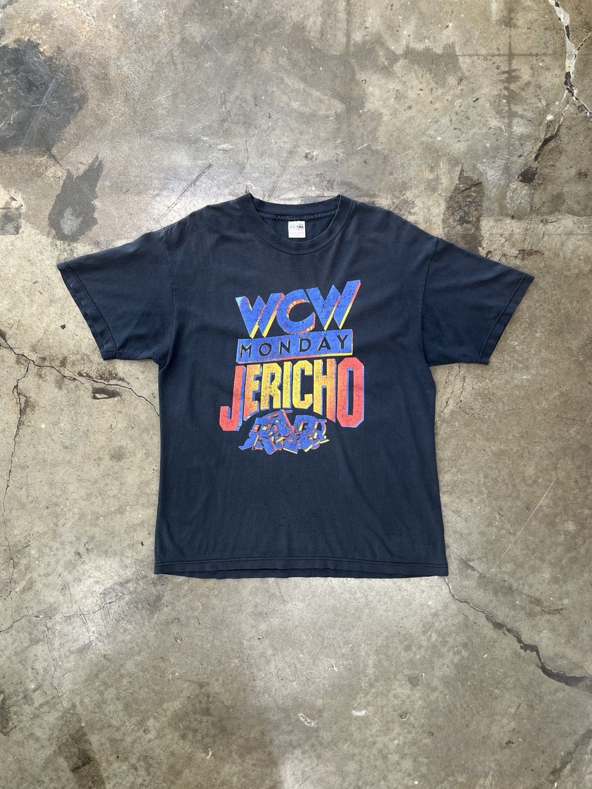 WCW/nWo Vintage 90s WCW Monday Chris Jericho Wrestling Tee Large Size US L / EU 52-54 / 3 - 2 Thumbnail