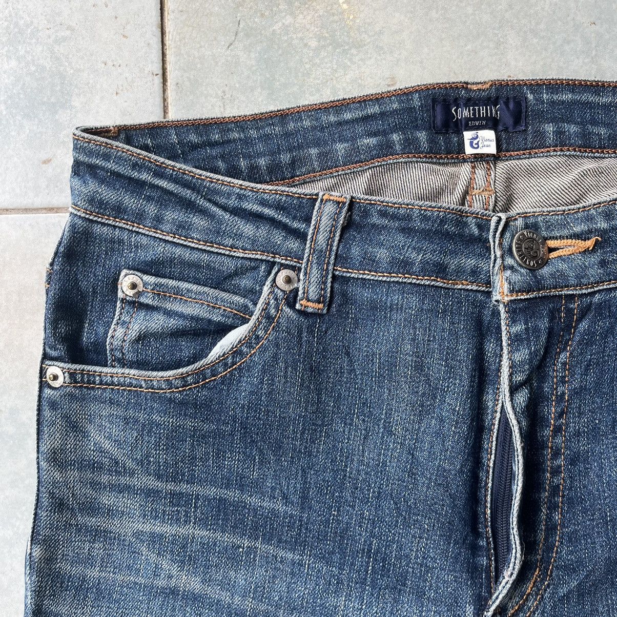 Edwin Vintage Something By Edwin Ankle Cut Jeans Size 30" / US 8 / IT 44 - 4 Thumbnail