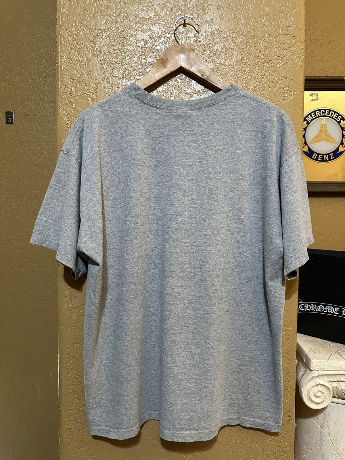 Nike 📌 vintage 00s Nike Gray Tag Swoosh Tee Large Size US L / EU 52-54 / 3 - 6 Thumbnail