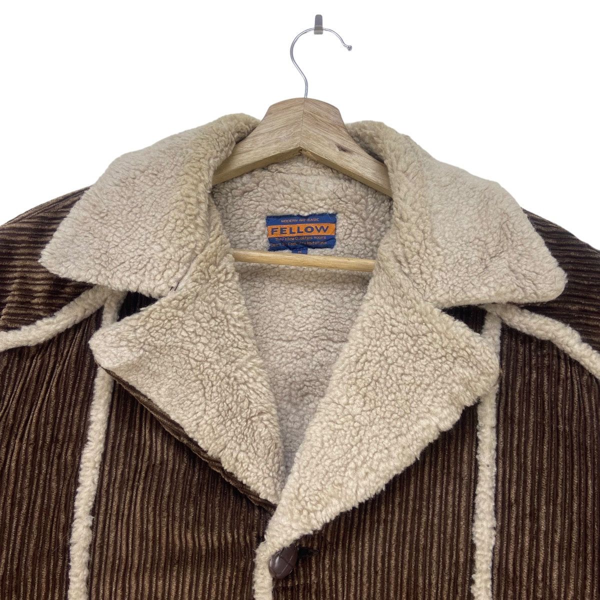 Japanese Brand Japanese Brand Fellow Stylish Corduroy Sherpa Heavy Jacket Size US M / EU 48-50 / 2 - 8 Thumbnail