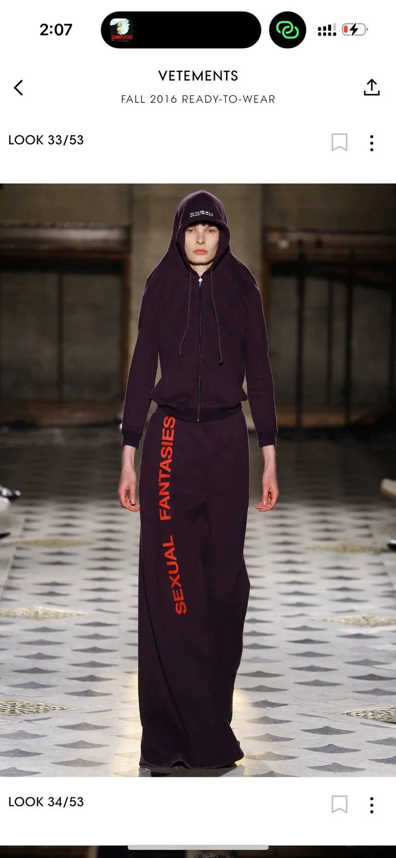 Vetements Vetements Sexual Fantasies Dress Size S / US 4 / IT 40 - 1 Thumbnail