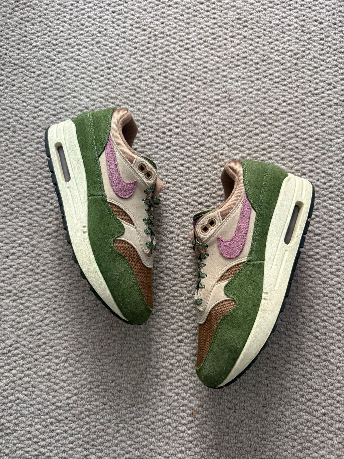 Nike Nike Air Max 1 Treeline khaki green colourway Size US 7.5 / IT 37.5 - 7 Thumbnail