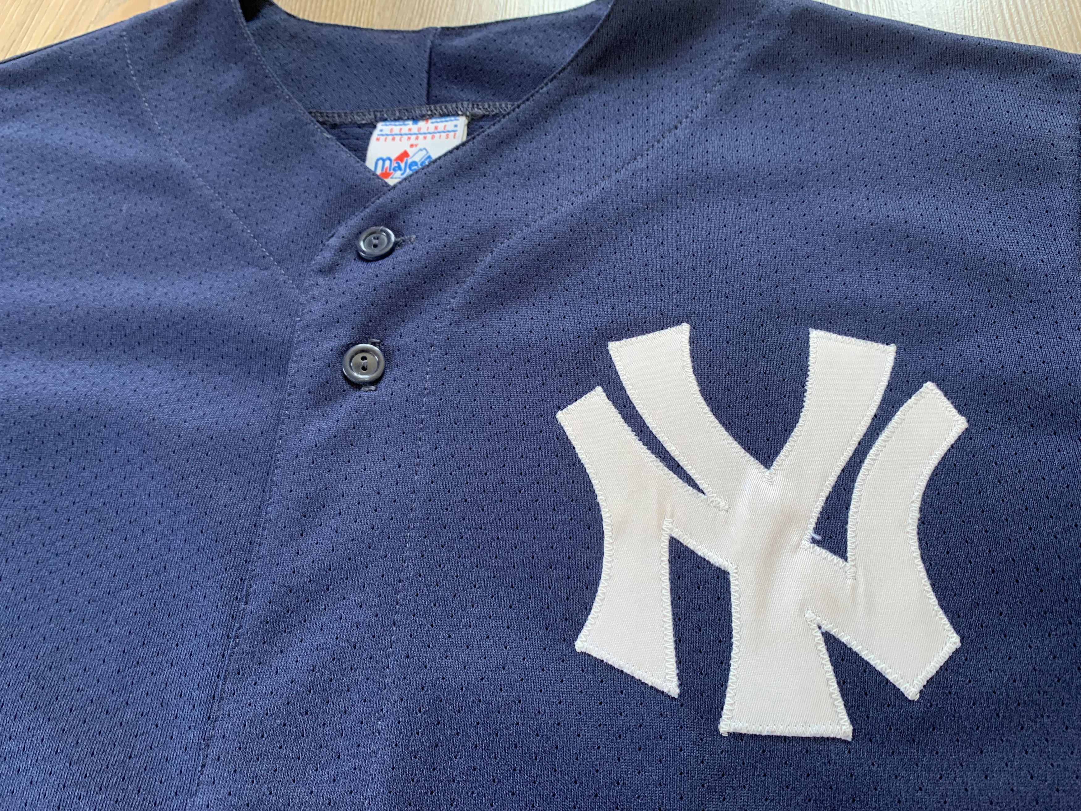 MLB × Majestic Vintage MLB Majestic New York Yankees Jersey Size US L / EU 52-54 / 3 - 5 Thumbnail