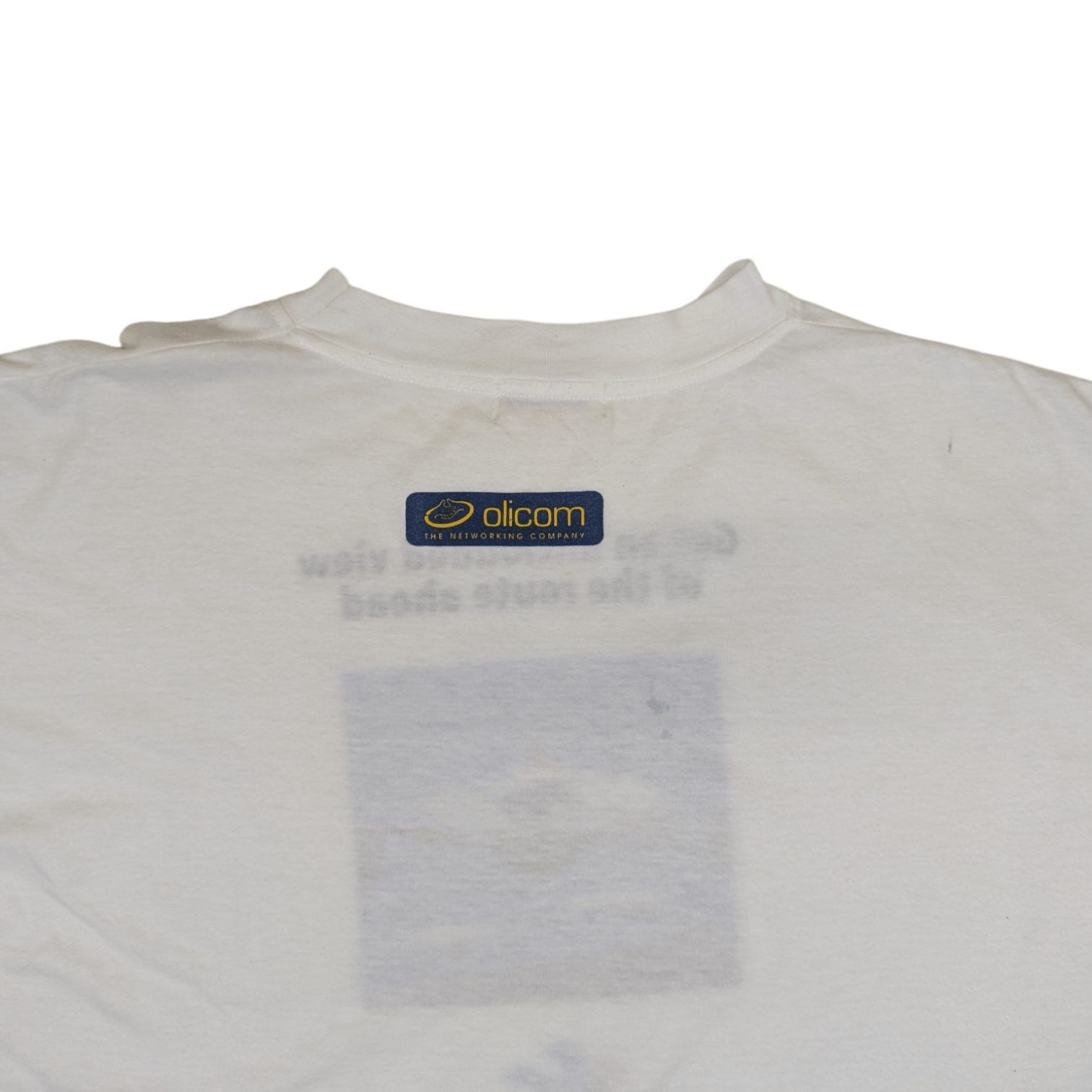 Nintendo 90's CLEARSTEP Olicom Ethernet T-Shirt Single Stitches Size US XL / EU 56 / 4 - 6 Thumbnail