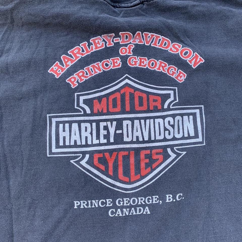 Harley Davidson × Vintage Vintage 90s Black Panther Harley Davidson Born to be wild Size US XXL / EU 58 / 5 - 5 Thumbnail