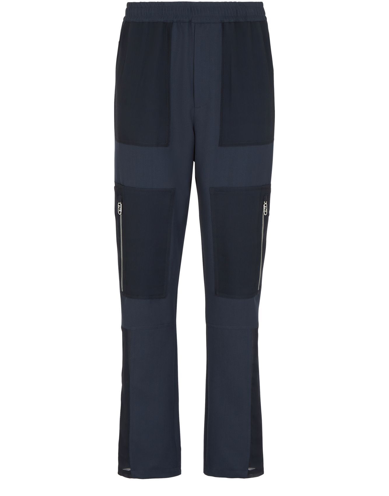 image of Fendi O1Loc1C0124 Trousers In Blue, Men's (Size 30)