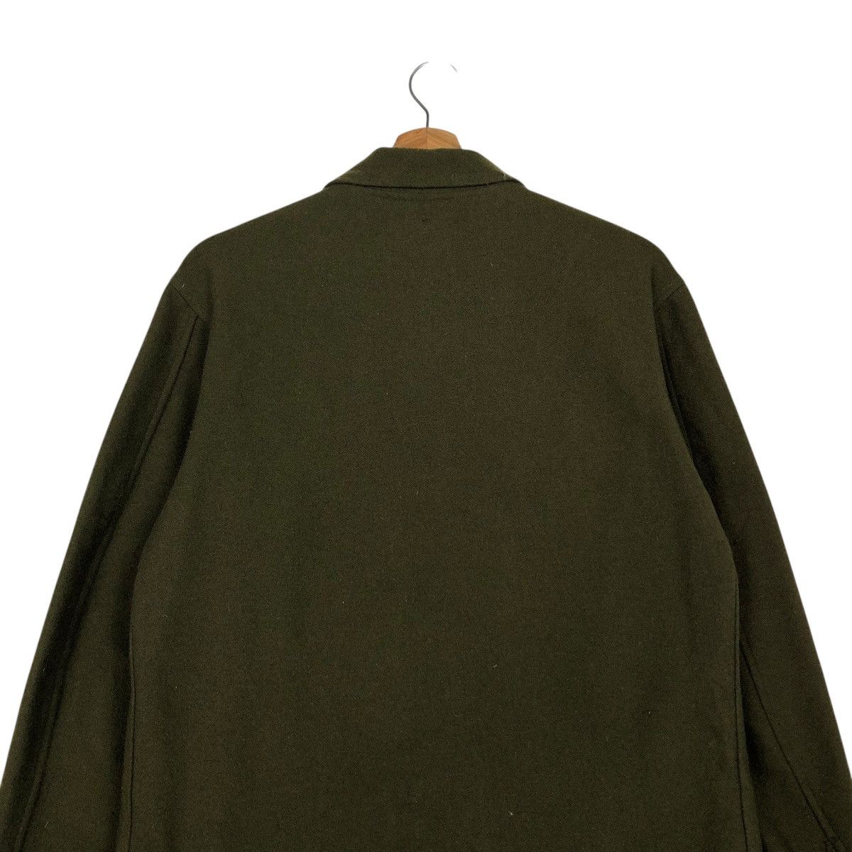 Vintage 🔥VINTAGE WOOL BUTTON CHORE JACKET MILITARY USN Size US S / EU 44-46 / 1 - 11 Thumbnail