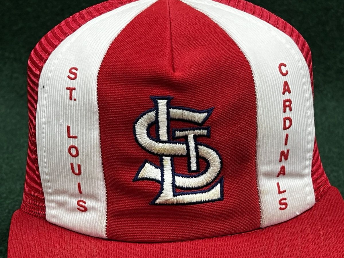Vintage Vintage 80s St Louis Cardinals Snapback Hat Size ONE SIZE - 3 Thumbnail