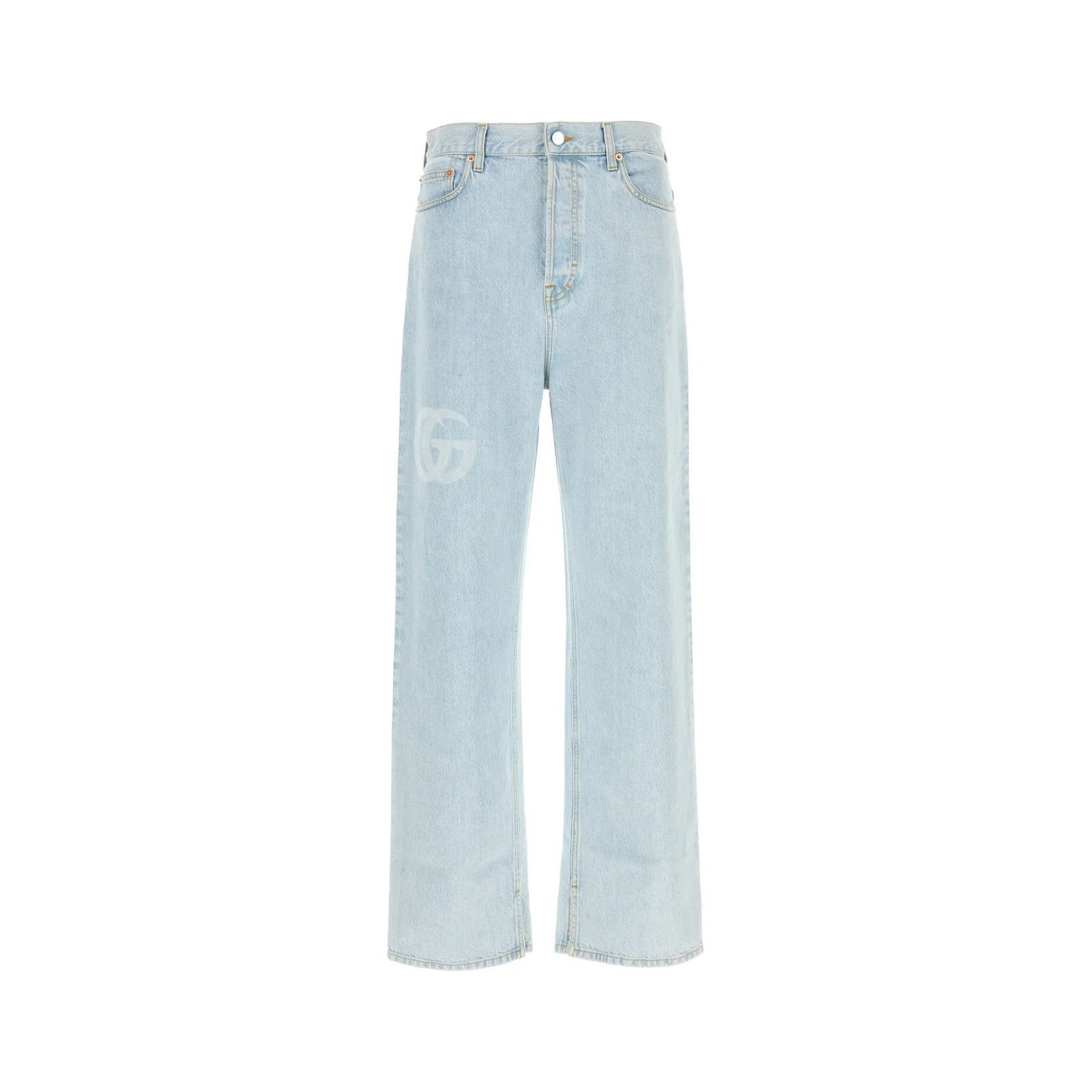 GUCCI Light Blue Denim Jeans New