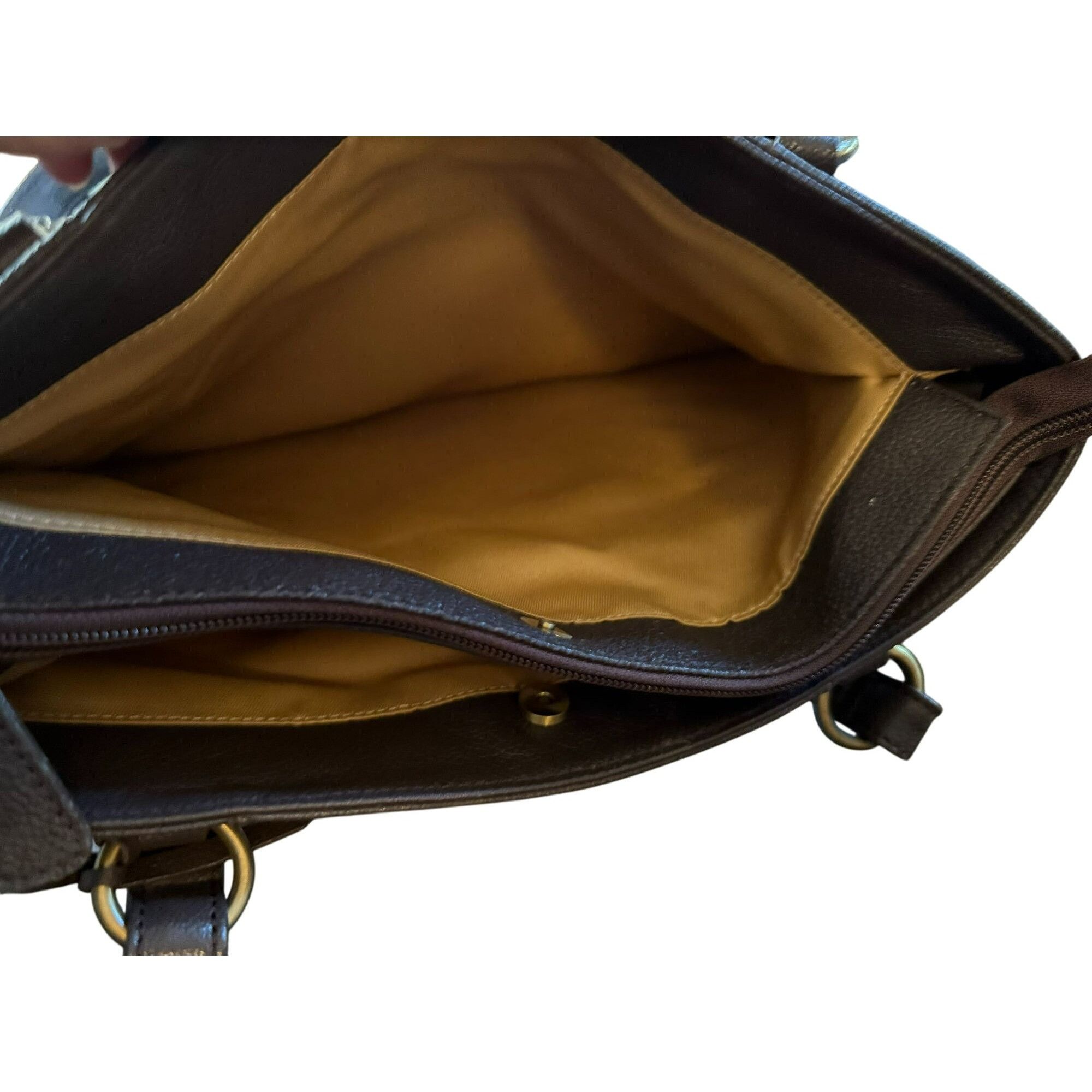 Other Ella Simone Weston Leather Tote Bag Black Everyday Large 17" Size ONE SIZE - 4 Thumbnail