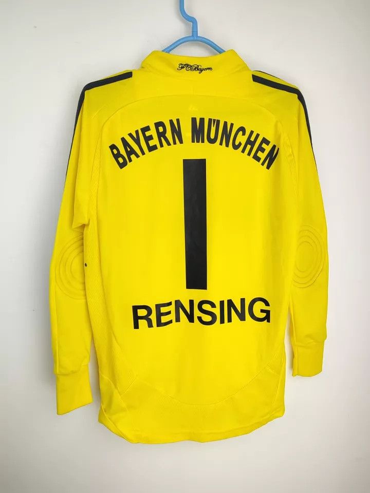 Adidas 2008-09 FC Bayern Munich GOALKEEPER #1RENSING FOOTBALL Kit Size US L / EU 52-54 / 3 - 6 Thumbnail