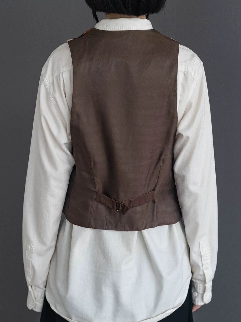Kenzo KENZO Brown velvet vest vintage Size M / US 6-8 / IT 42-44 - 4 Thumbnail