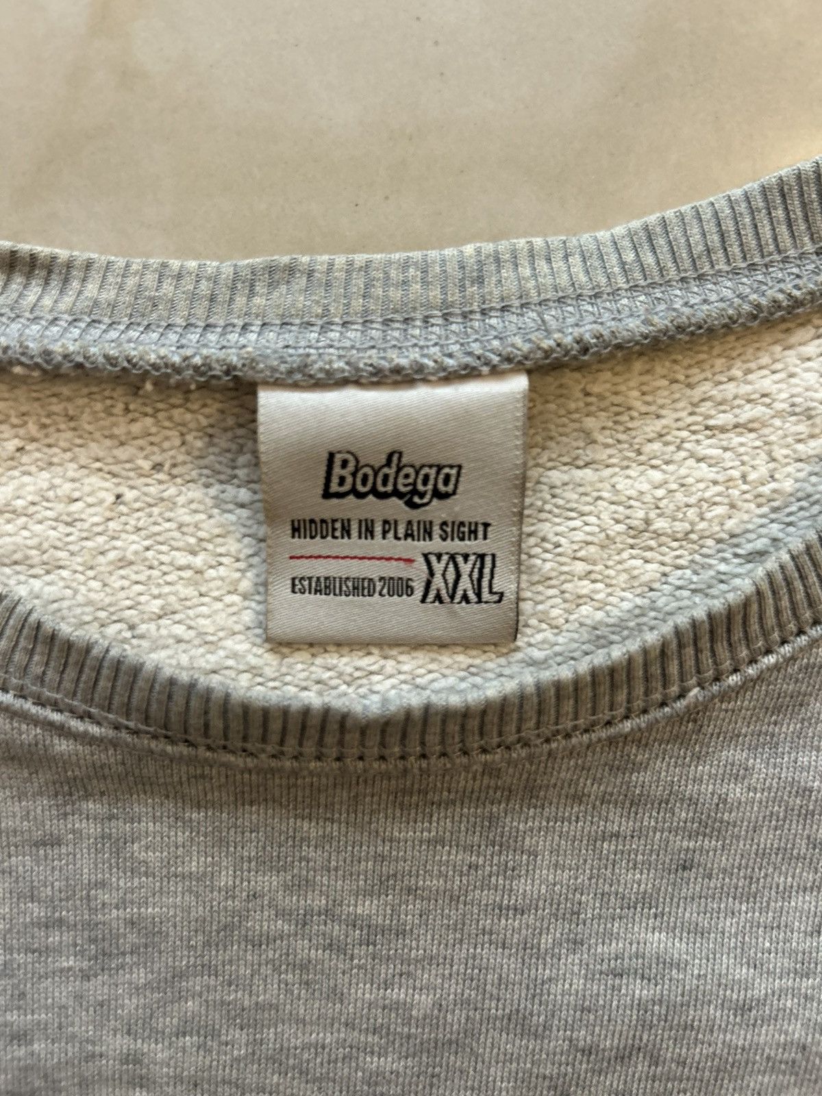 Bodega Bodega college crewneck Size US XXL / EU 58 / 5 - 2 Thumbnail