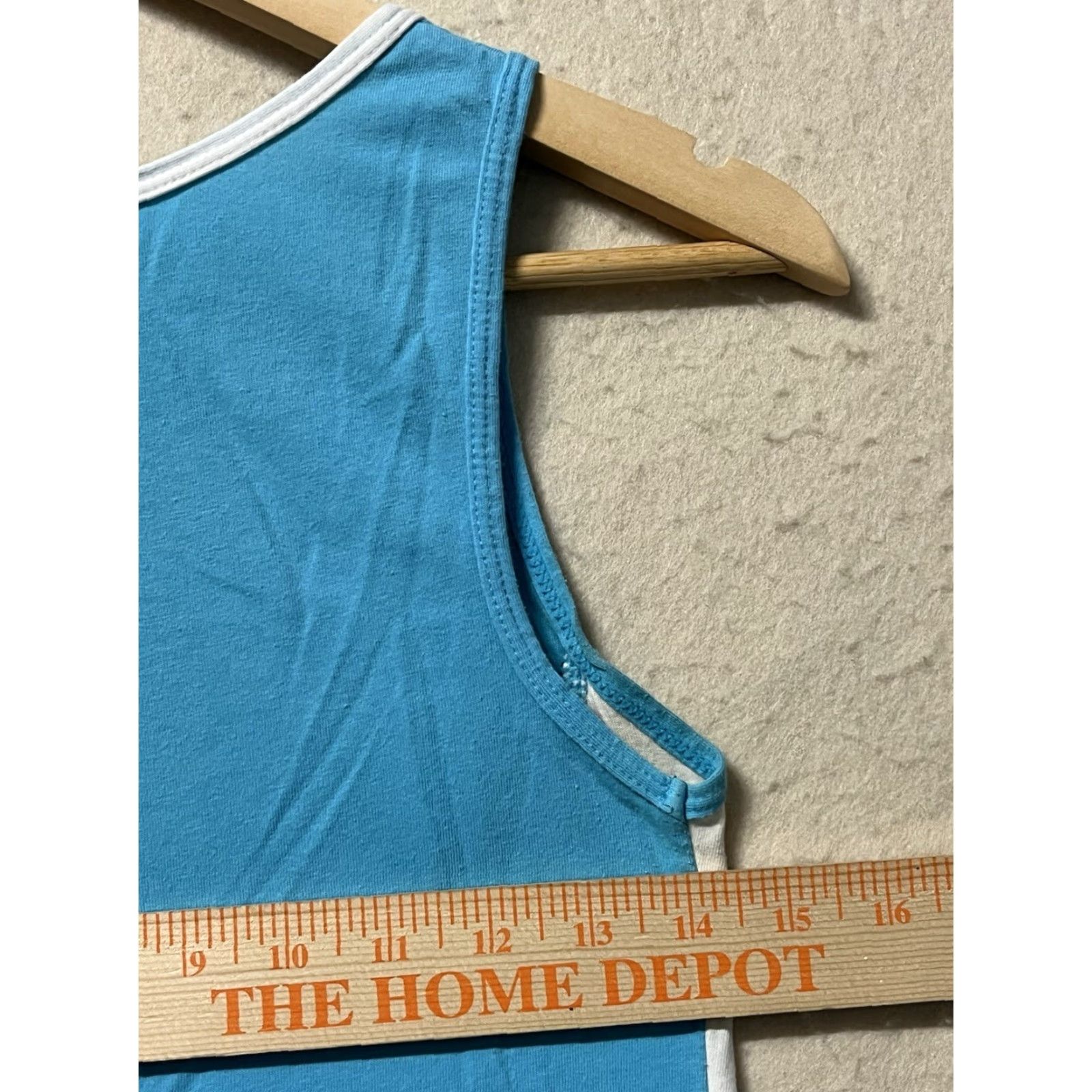 Vintage Danskin Tank Athlletic Sleeveless Camisole Shirt Blue S Womens Size Small Activewear Sleeveless Camisole Blue Danskin Tank Top Side See All Pics Size S / US 4 / IT 40 - 3 Thumbnail