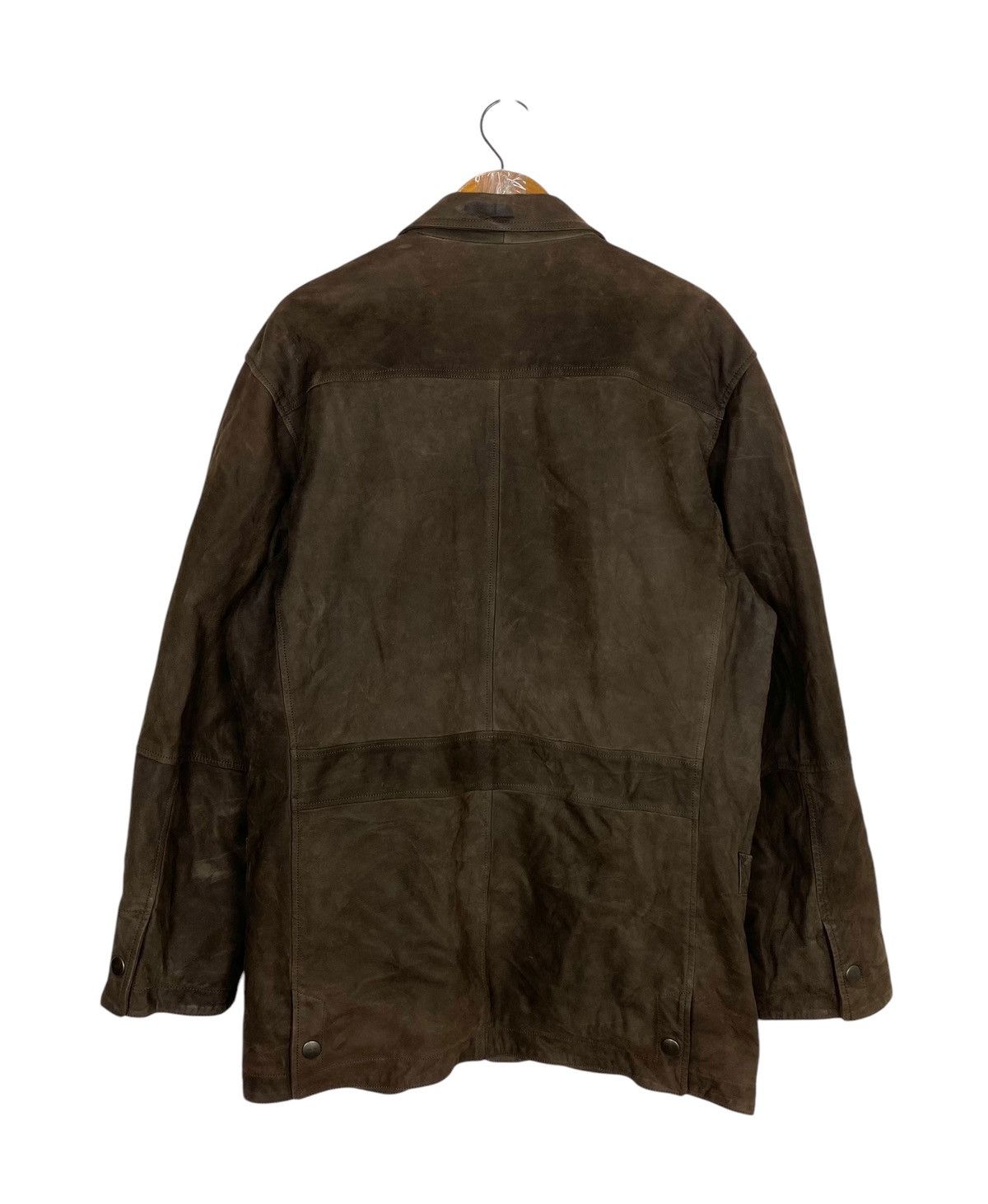 Vintage Rare‼️ Vintage Onbu de Dacco Vera Pelle Viscosa Coat Italy Size US M / EU 48-50 / 2 - 5 Thumbnail