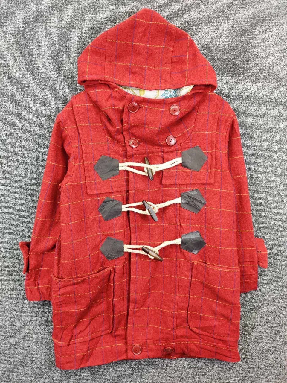 Ne-Net Vintage Ne-net Issey Miyake Duffle Wool Hooded Coat Size US L / EU 52-54 / 3 - 1 Thumbnail