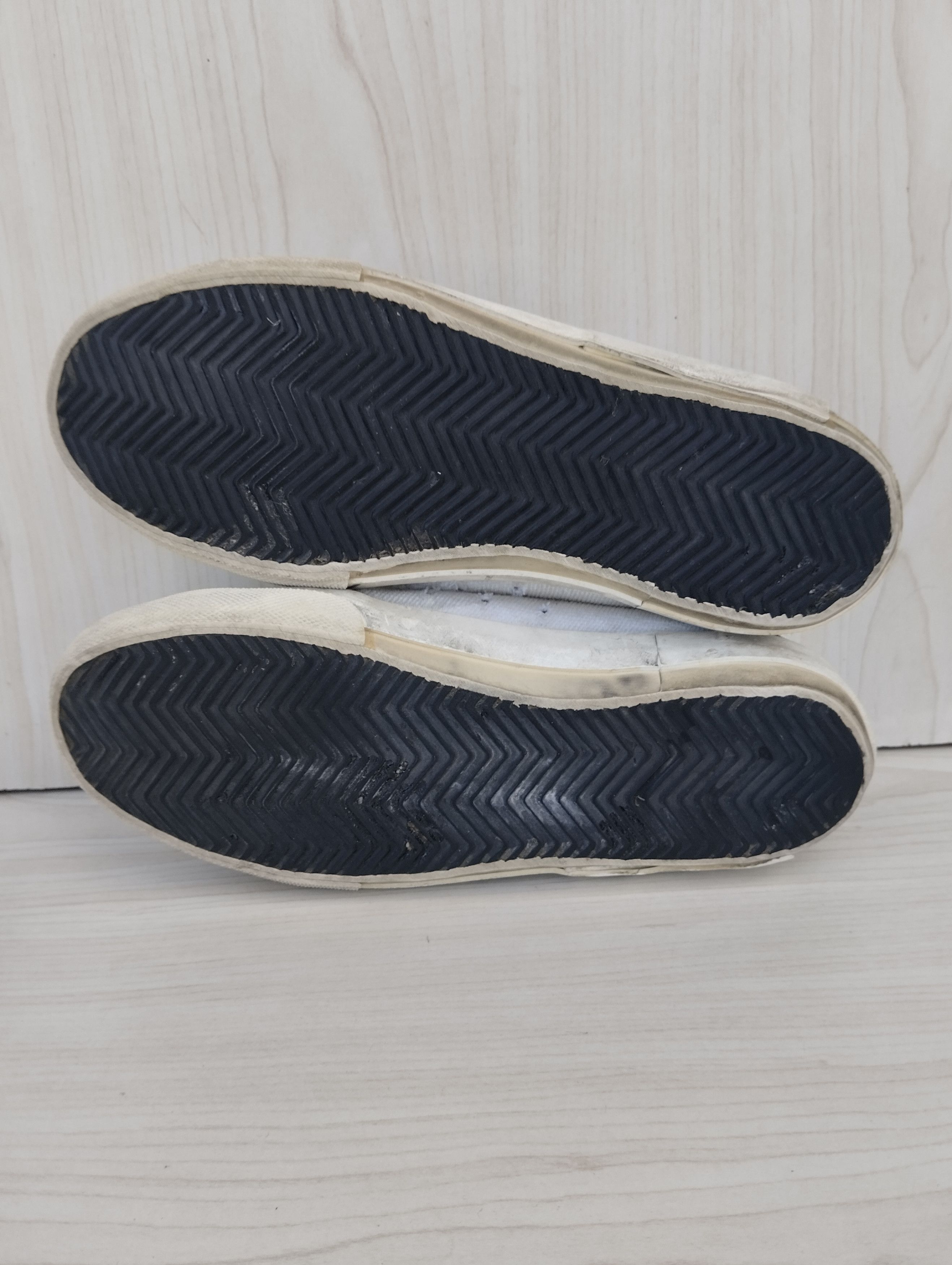 Golden Goose Golden Goose White Canvas Super Size US 9 / EU 42 - 17 Thumbnail