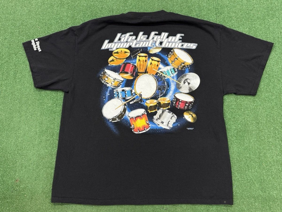 Band Tees Vintage Y2K Beale Street Memphis Drum Kit Tee Size US XXL / EU 58 / 5 - 1 Thumbnail